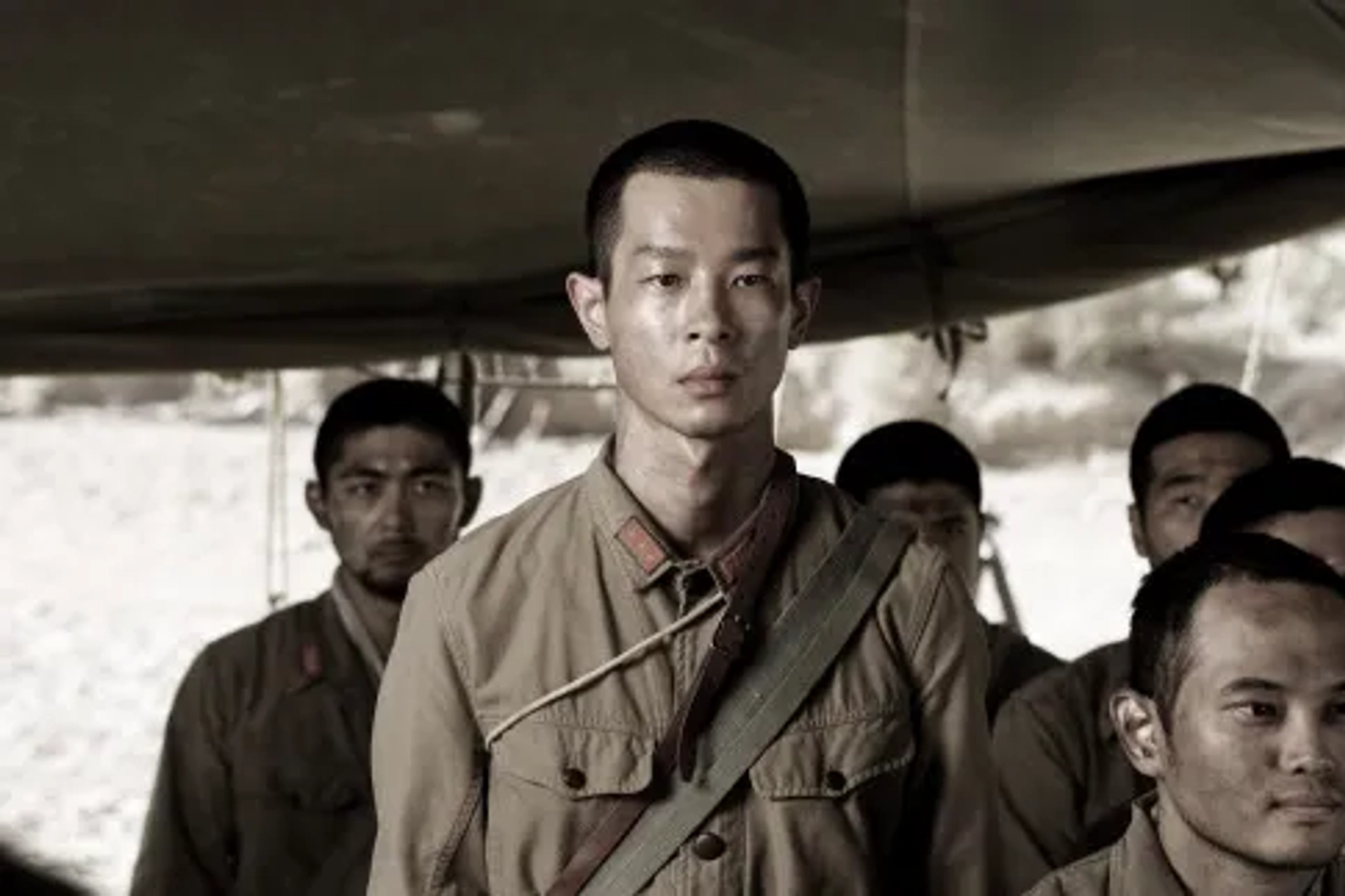 Ryo Kase and Yuki Matsuzaki in Letters from Iwo Jima (2006)