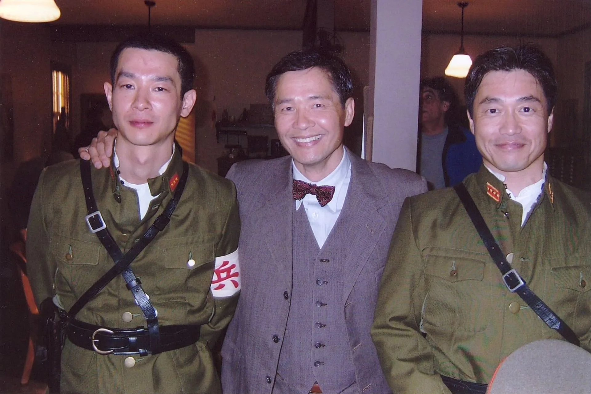 Toshiya Agata, Ryo Kase, and Nori Bunasawa in Letters from Iwo Jima (2006)