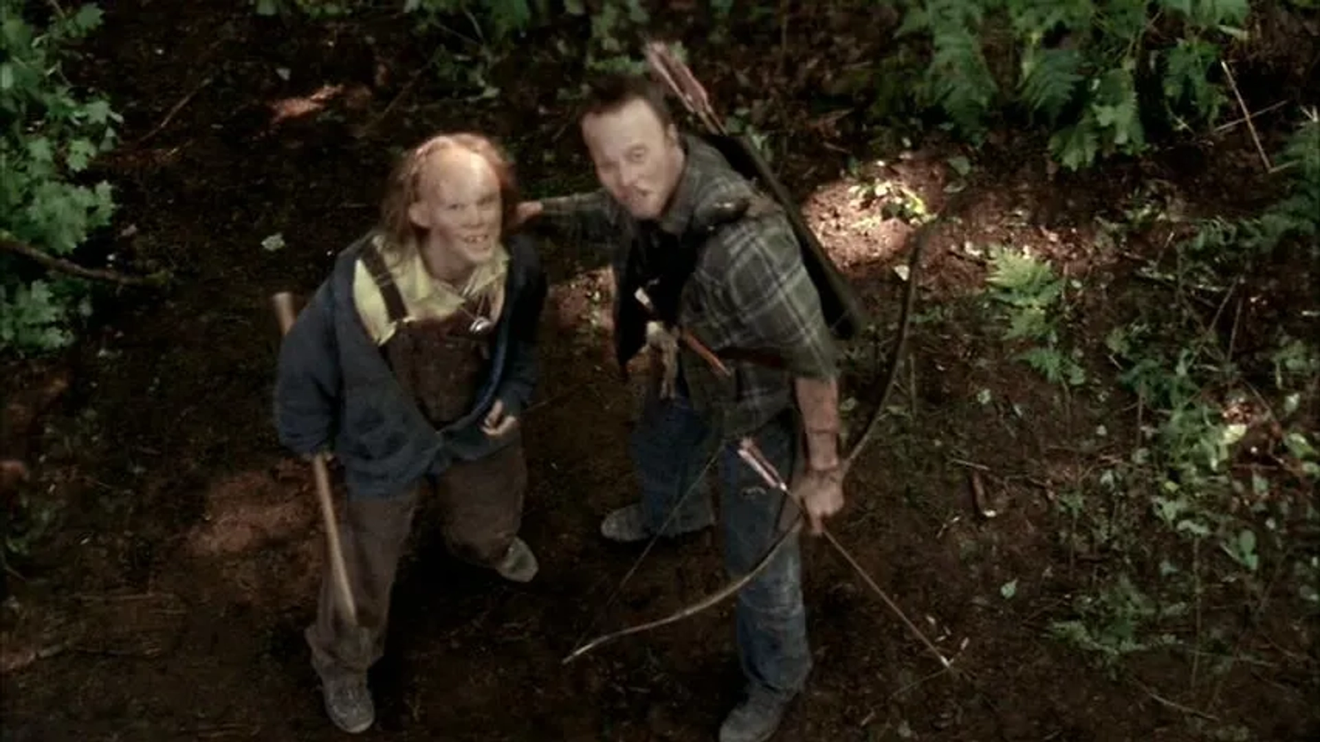 Ken Kirzinger and Clint Carleton in Wrong Turn 2: Dead End (2007)