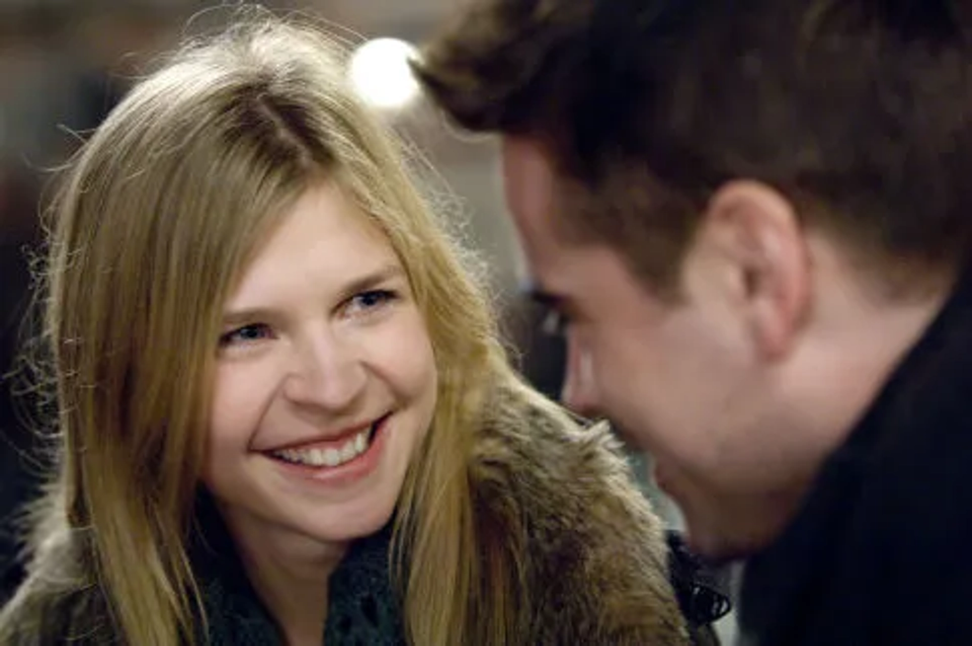 Colin Farrell and Clémence Poésy in In Bruges (2008)