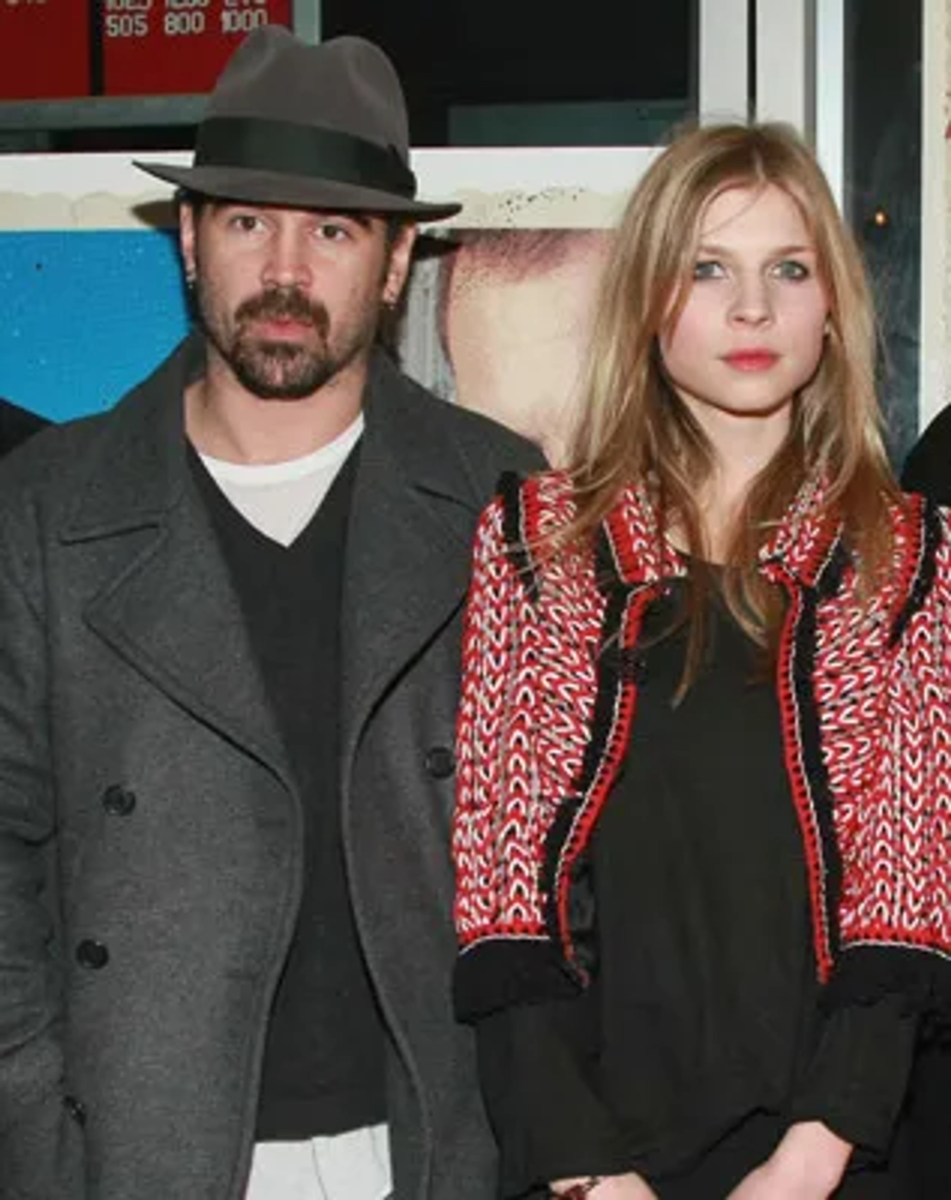 Colin Farrell and Clémence Poésy at an event for In Bruges (2008)