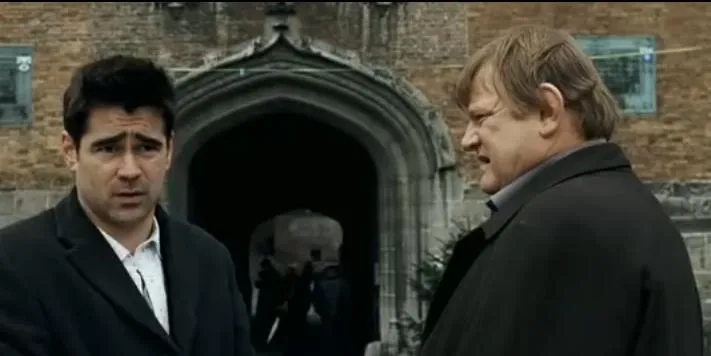 Colin Farrell and Brendan Gleeson in In Bruges (2008)