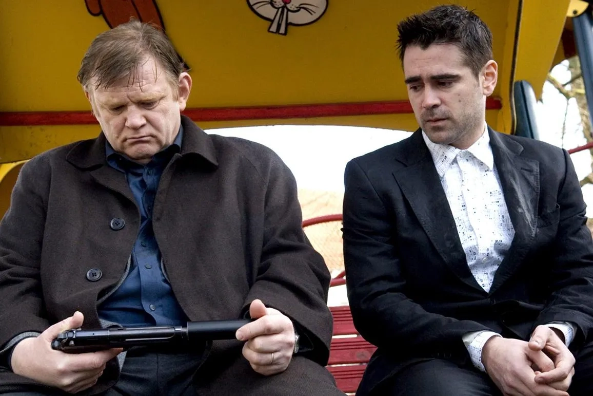 Colin Farrell and Brendan Gleeson in In Bruges (2008)