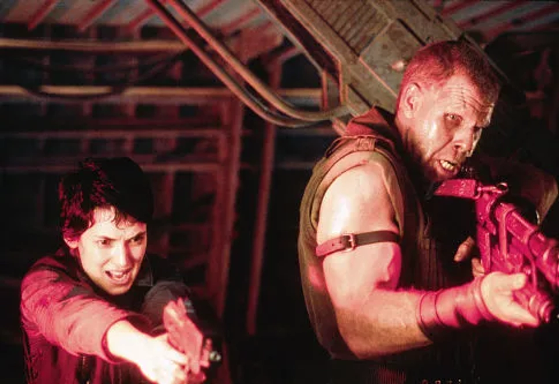 Winona Ryder and Ron Perlman in Alien: Resurrection (1997)