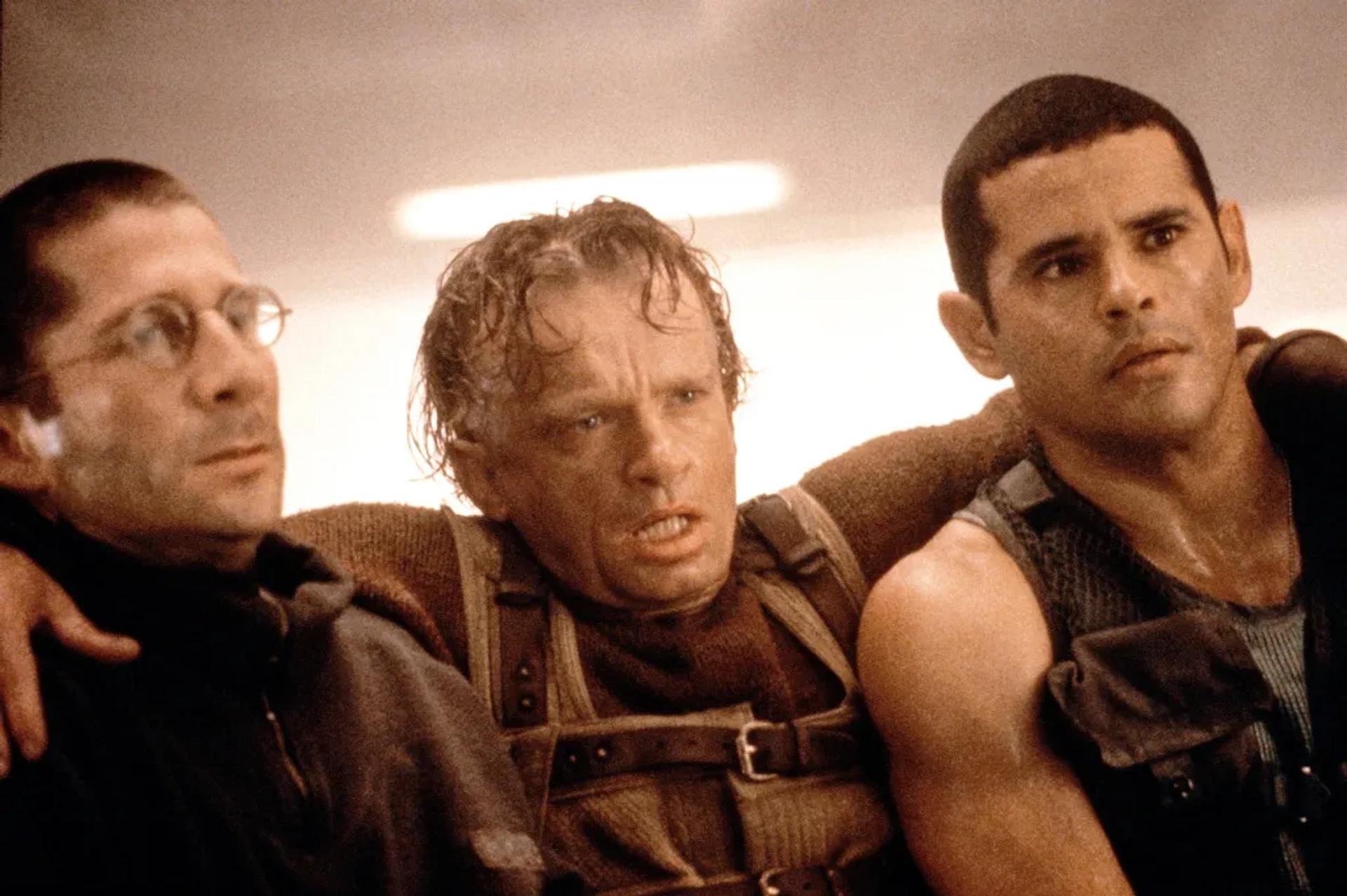 Raymond Cruz, Leland Orser, and Dominique Pinon in Alien: Resurrection (1997)