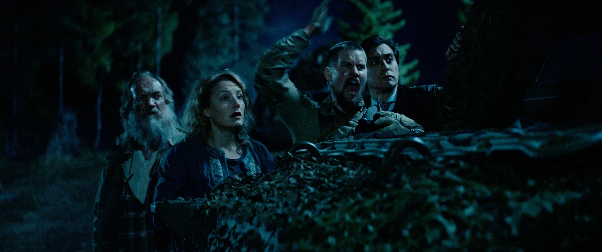 Gard B. Eidsvold, Kim Falck, Mads Sjøgård Pettersen, and Ine Marie Wilmann in Troll (2022)