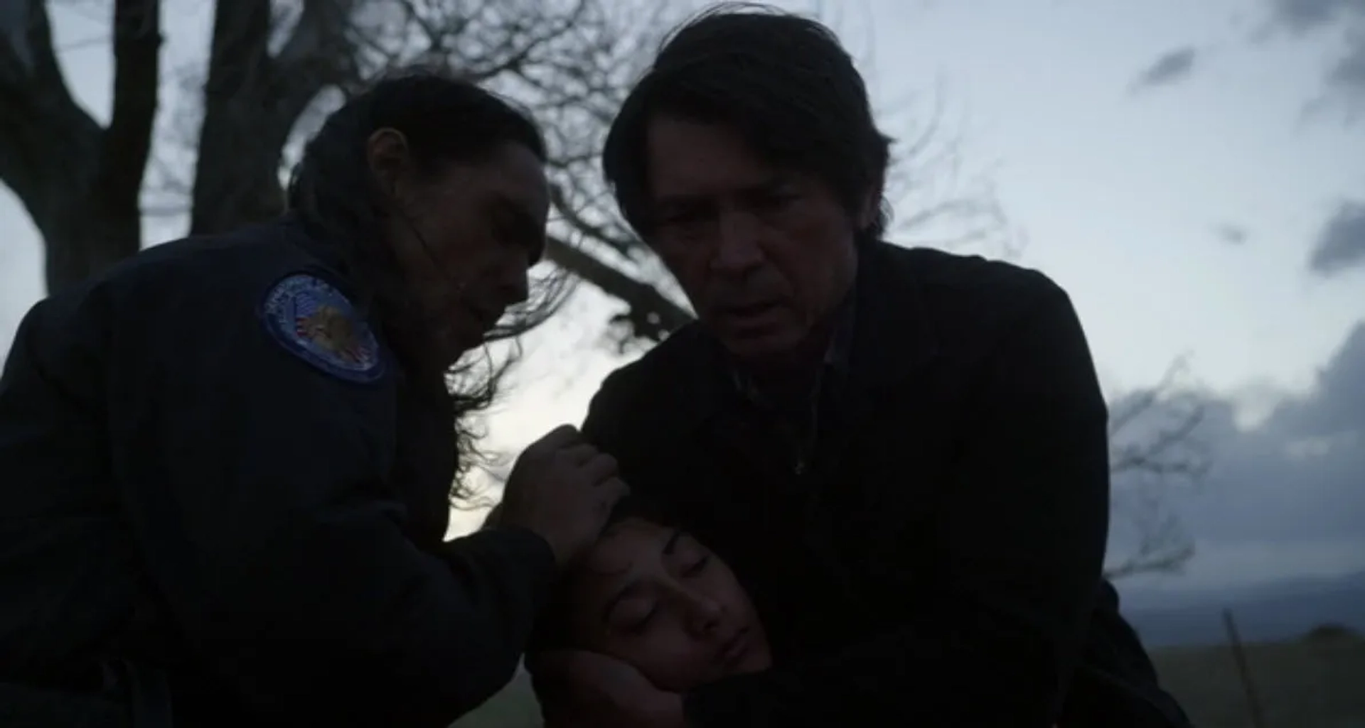 Lou Diamond Phillips, Zahn McClarnon, and Jovani Heng in Longmire (2012)