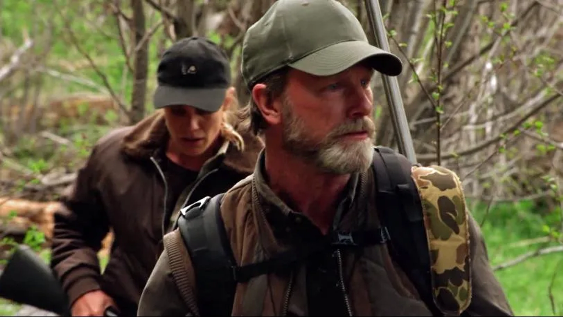 Louis Herthum and Katee Sackhoff in Longmire (2012)