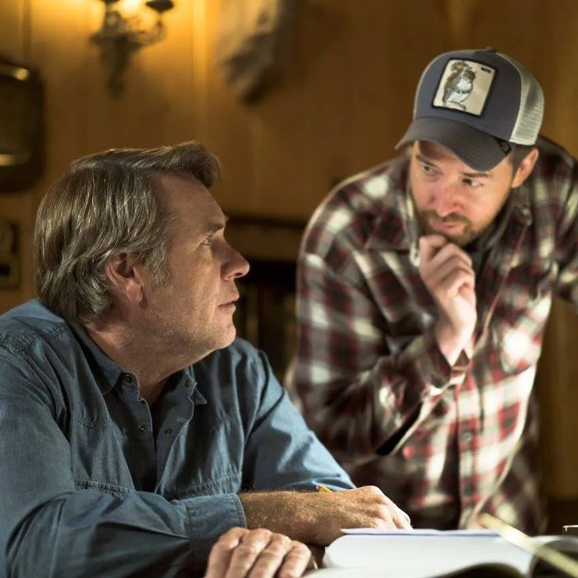 Robert Taylor and Tony Tost in Longmire (2012)