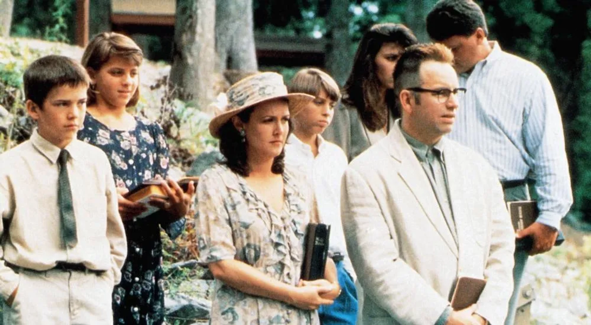 John Ritter, Lucas Black, and Natalie Canerday in Sling Blade (1996)