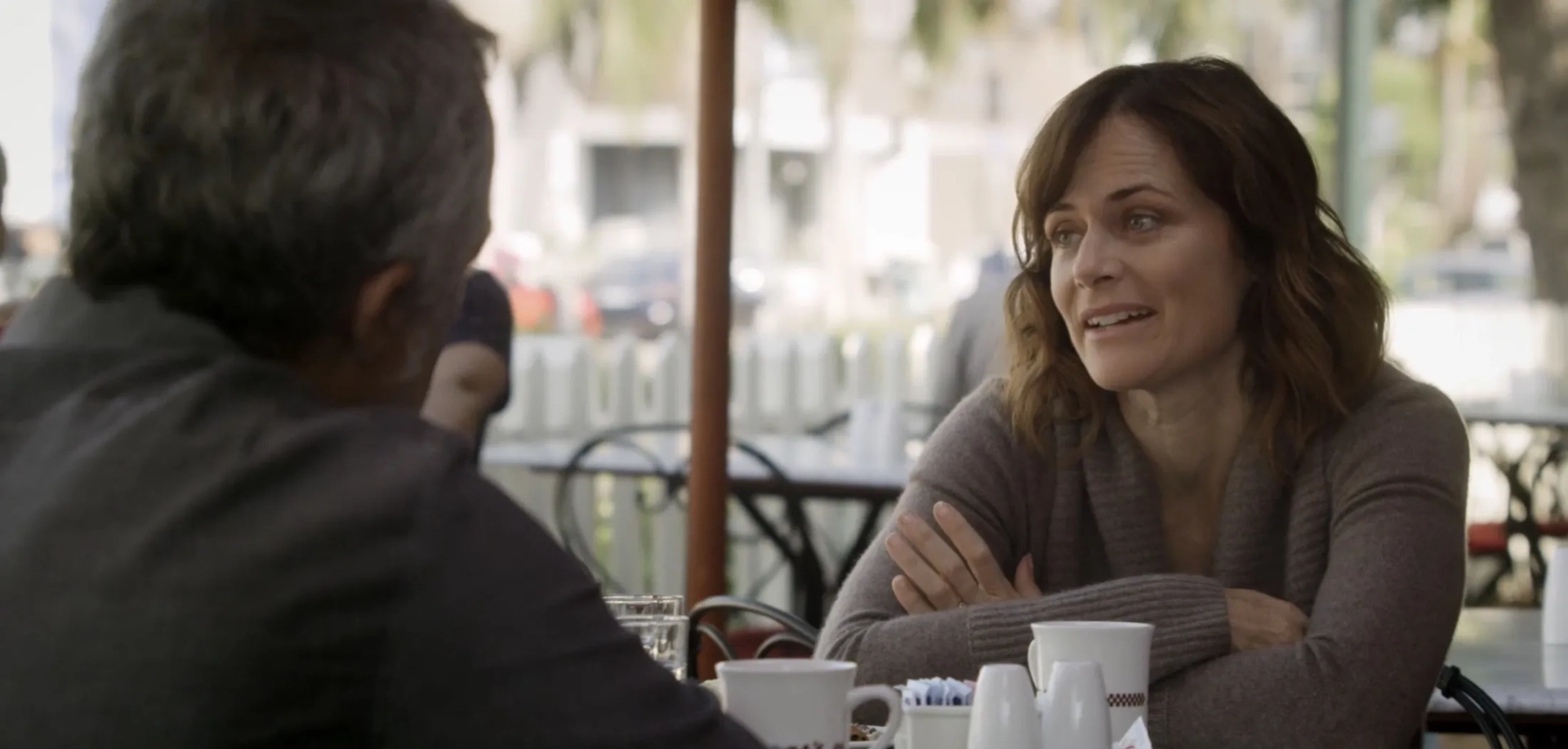 Titus Welliver and Sarah Clarke in Bosch (2014)