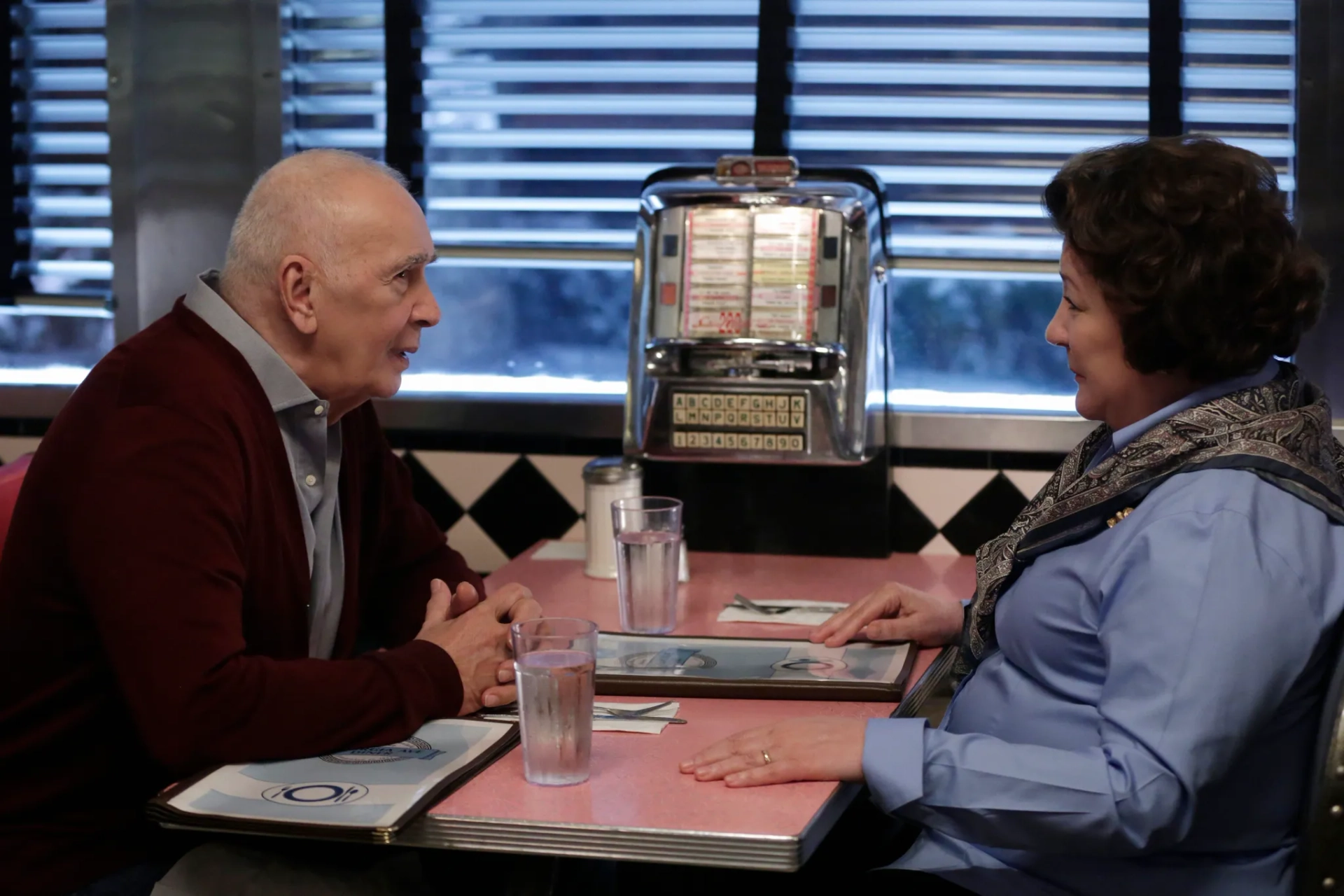 Frank Langella and Margo Martindale in The Americans (2013)