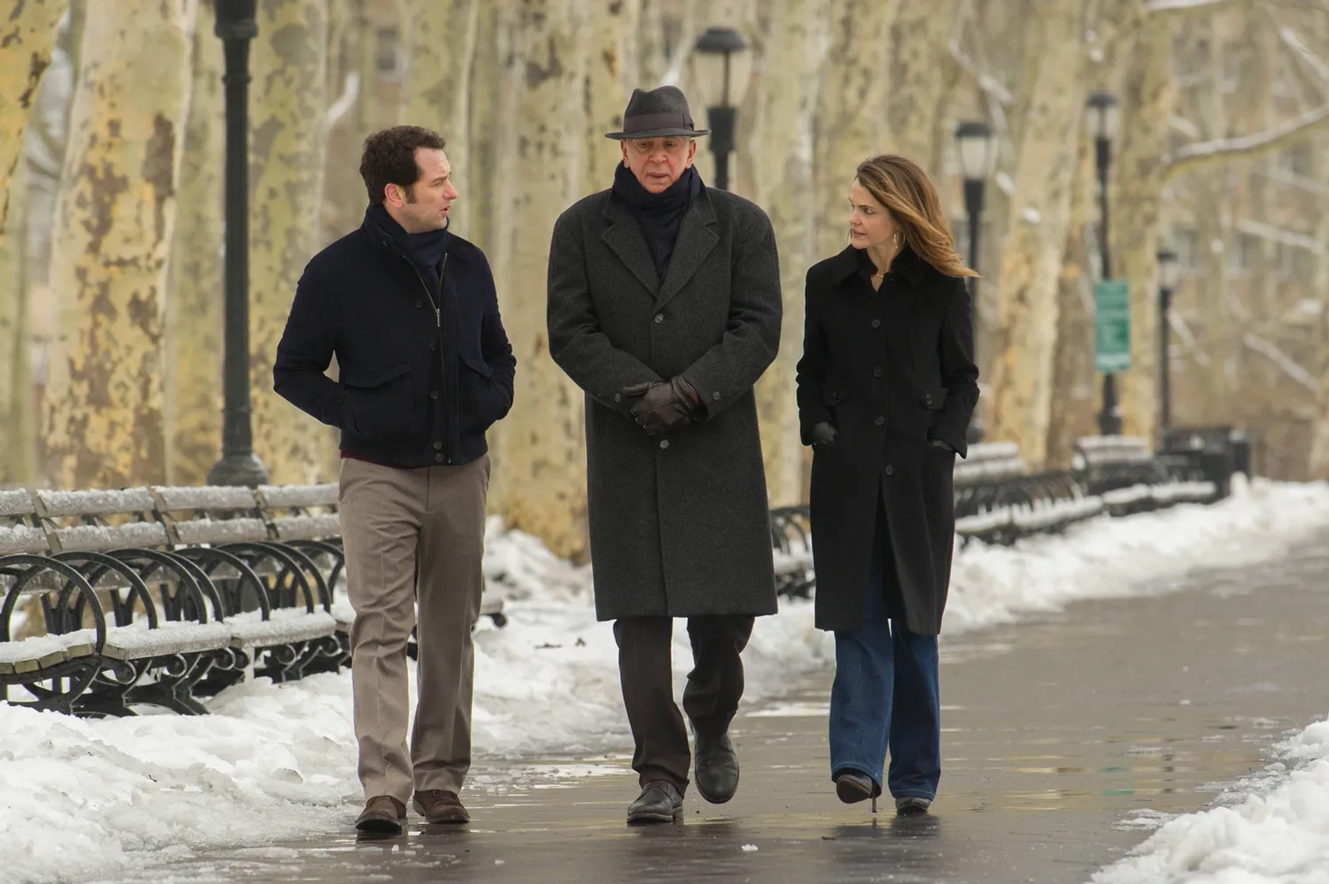 Frank Langella, Keri Russell, and Matthew Rhys in The Americans (2013)