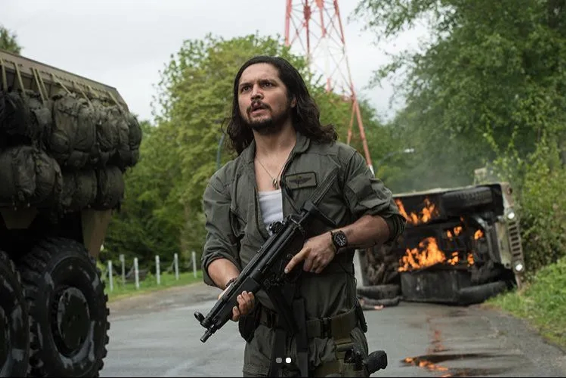 Augusto Aguilera in The Predator (2018)