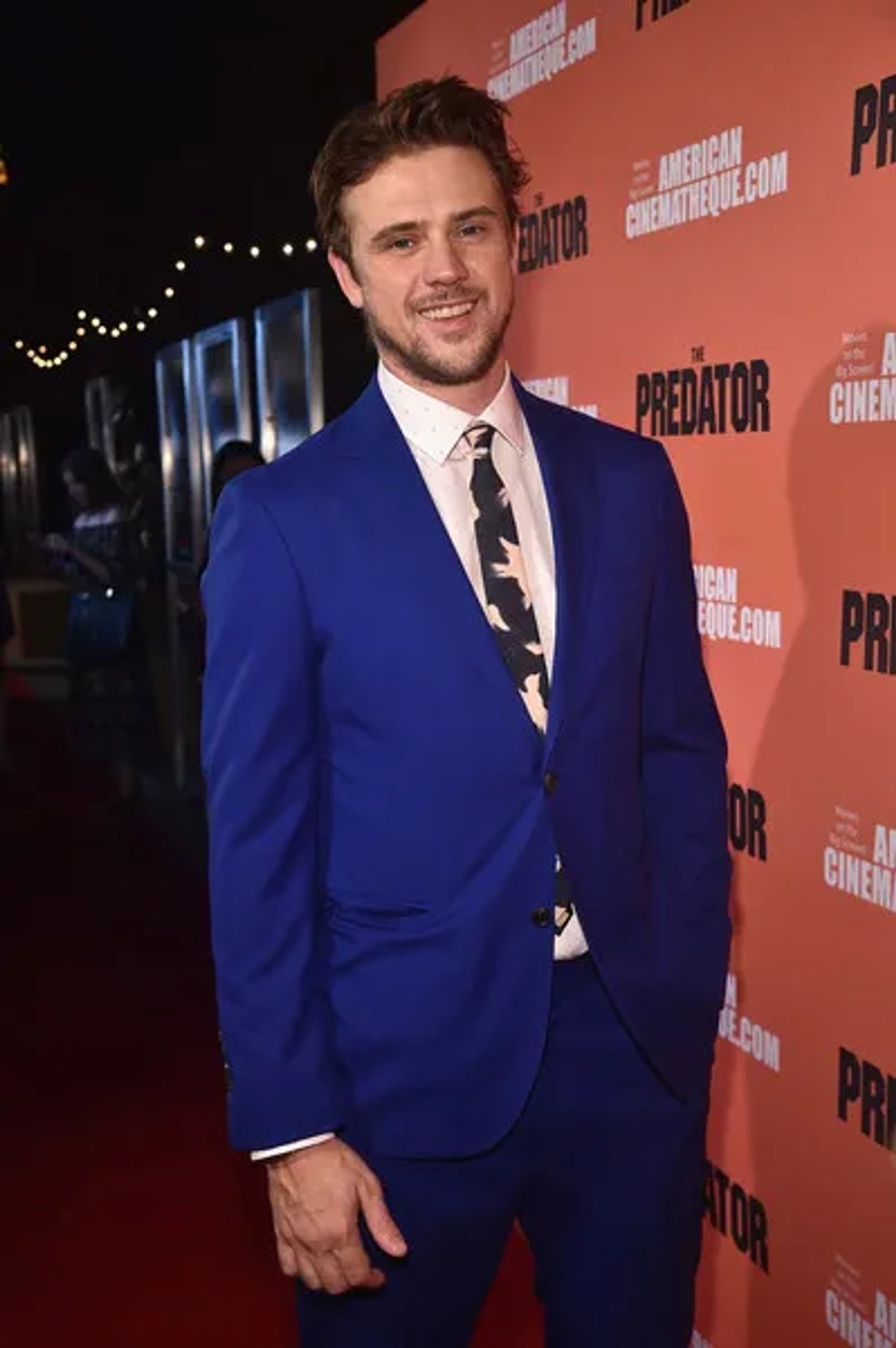 Boyd Holbrook at an event for The Predator (2018)