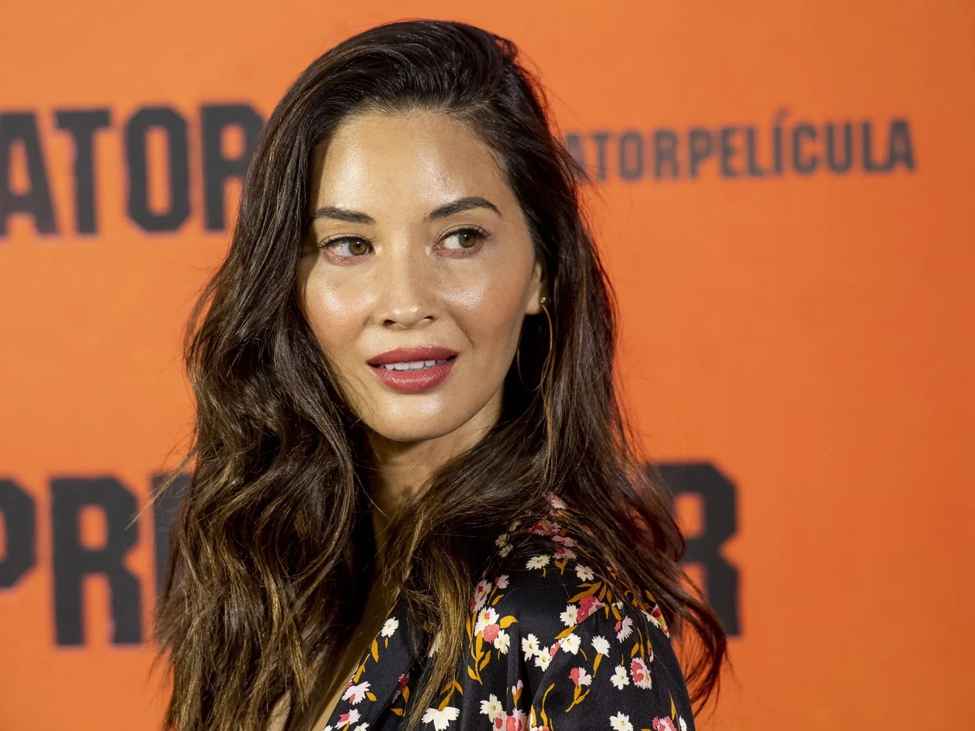 Olivia Munn at an event for The Predator (2018)