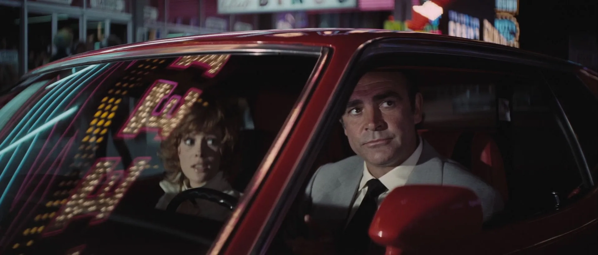 Sean Connery and Jill St. John in Diamonds Are Forever (1971)