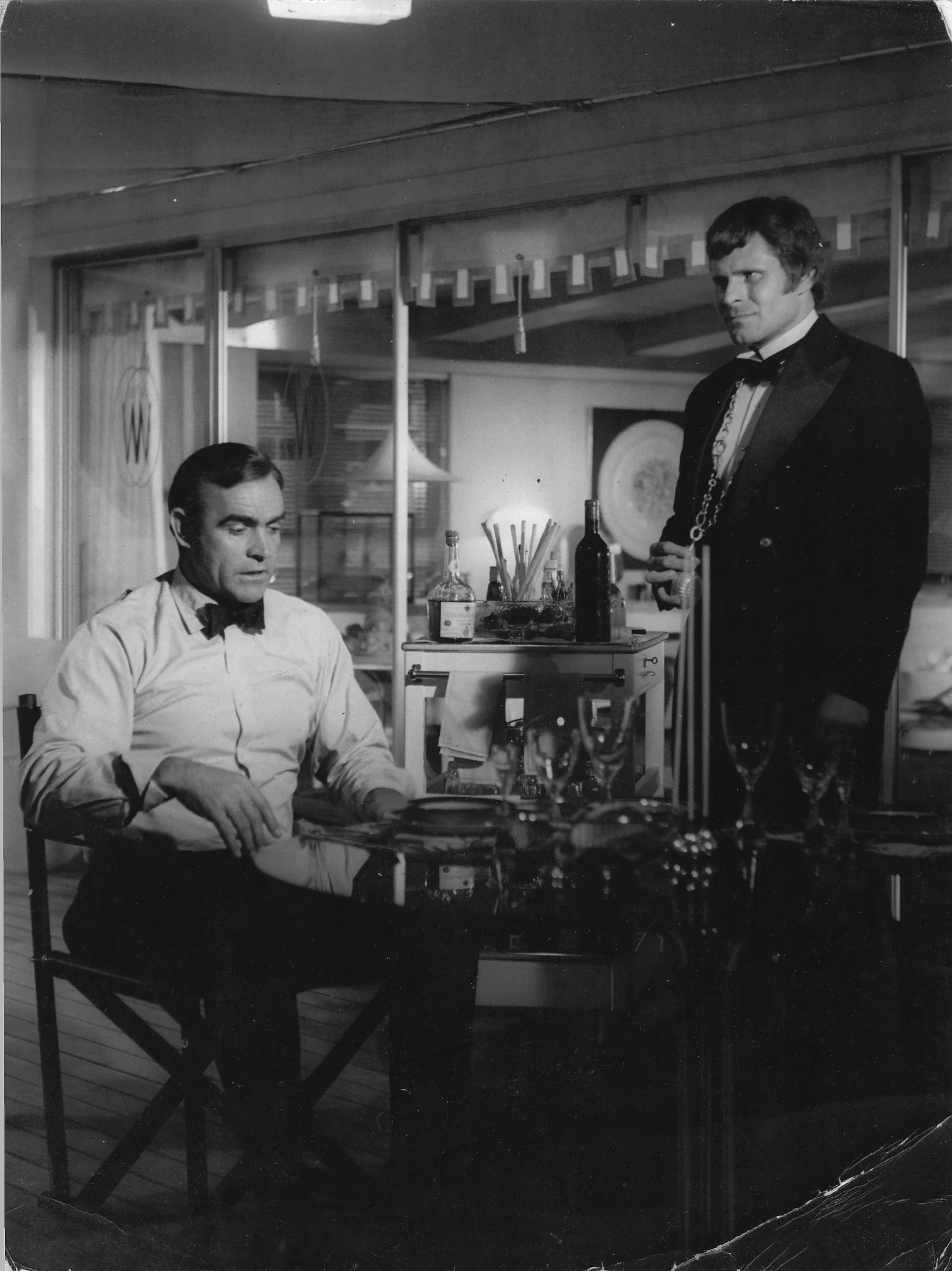 Sean Connery and Bruce Glover in Diamonds Are Forever (1971)