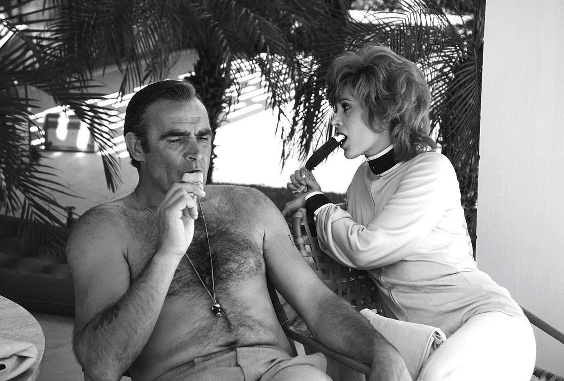 Sean Connery and Jill St. John in Diamonds Are Forever (1971)