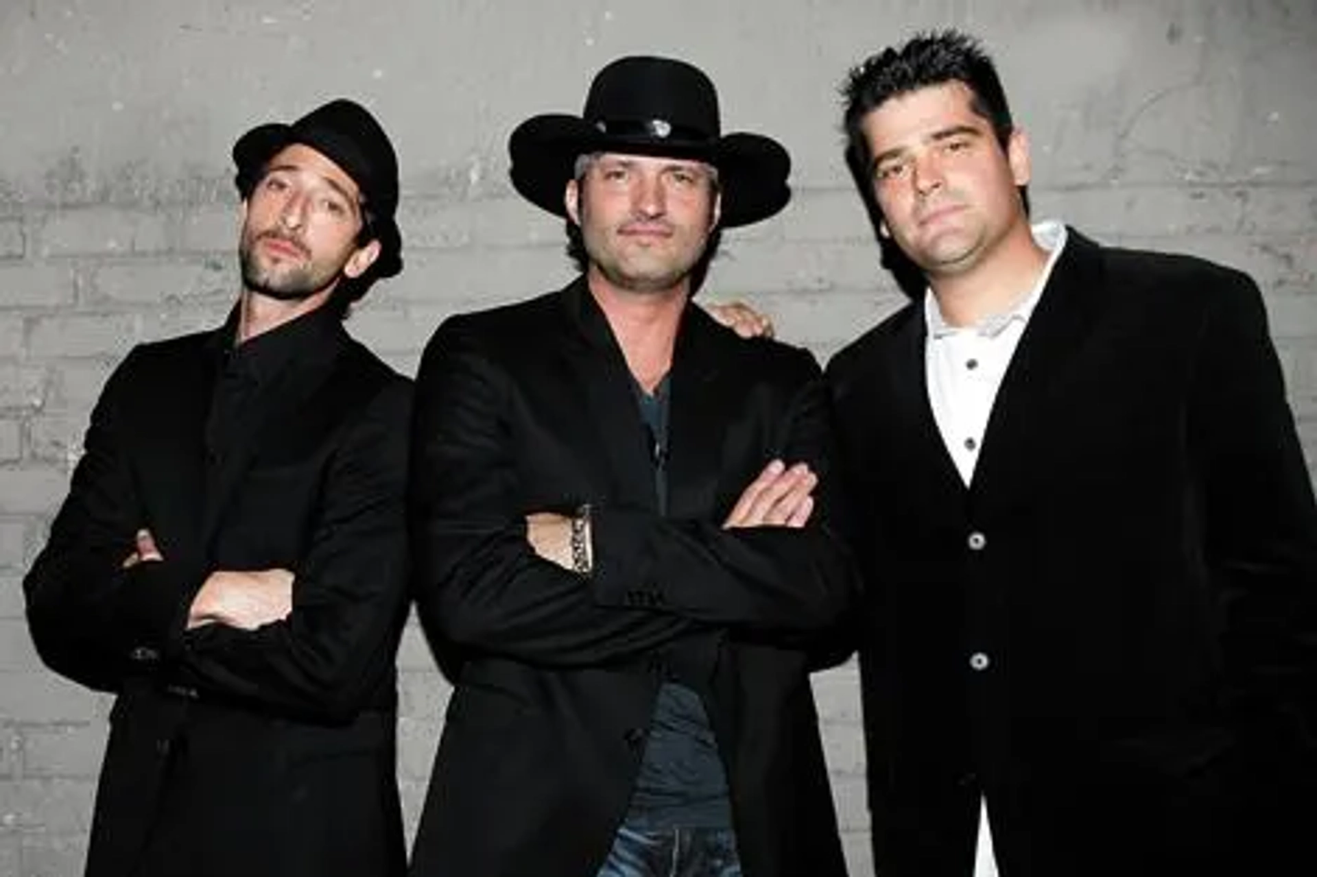 Robert Rodriguez, Adrien Brody, and Nimród Antal at an event for Predators (2010)