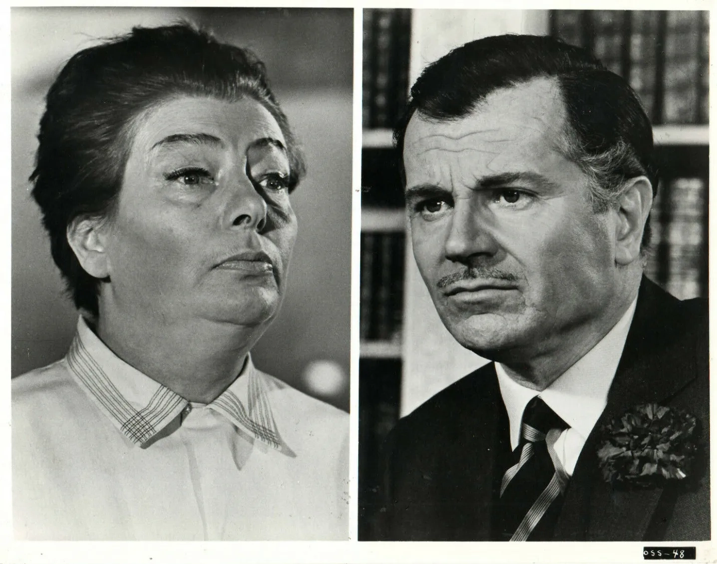 Gabriele Ferzetti and Ilse Steppat in On Her Majesty's Secret Service (1969)