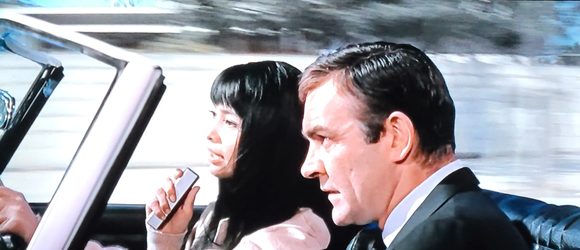 Sean Connery and Akiko Wakabayashi in You Only Live Twice (1967)