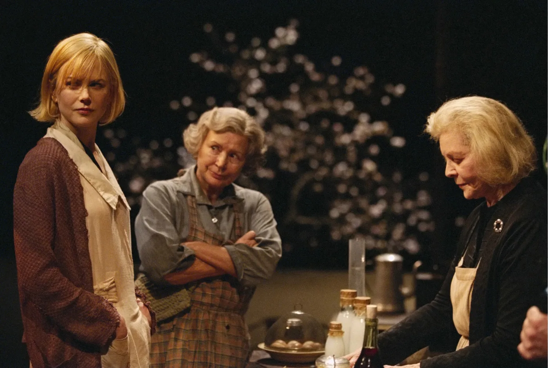 Lauren Bacall, Nicole Kidman, and Harriet Andersson in Dogville (2003)