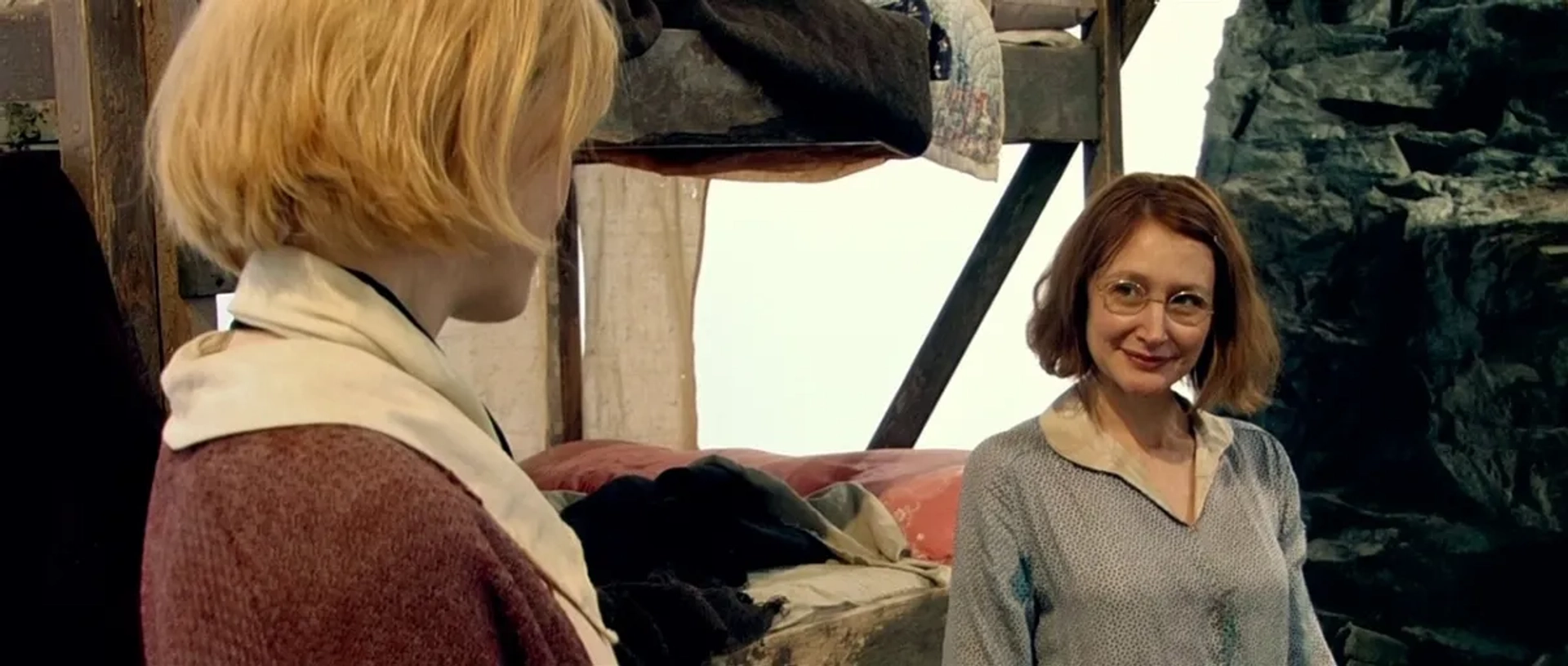 Nicole Kidman and Patricia Clarkson in Dogville (2003)