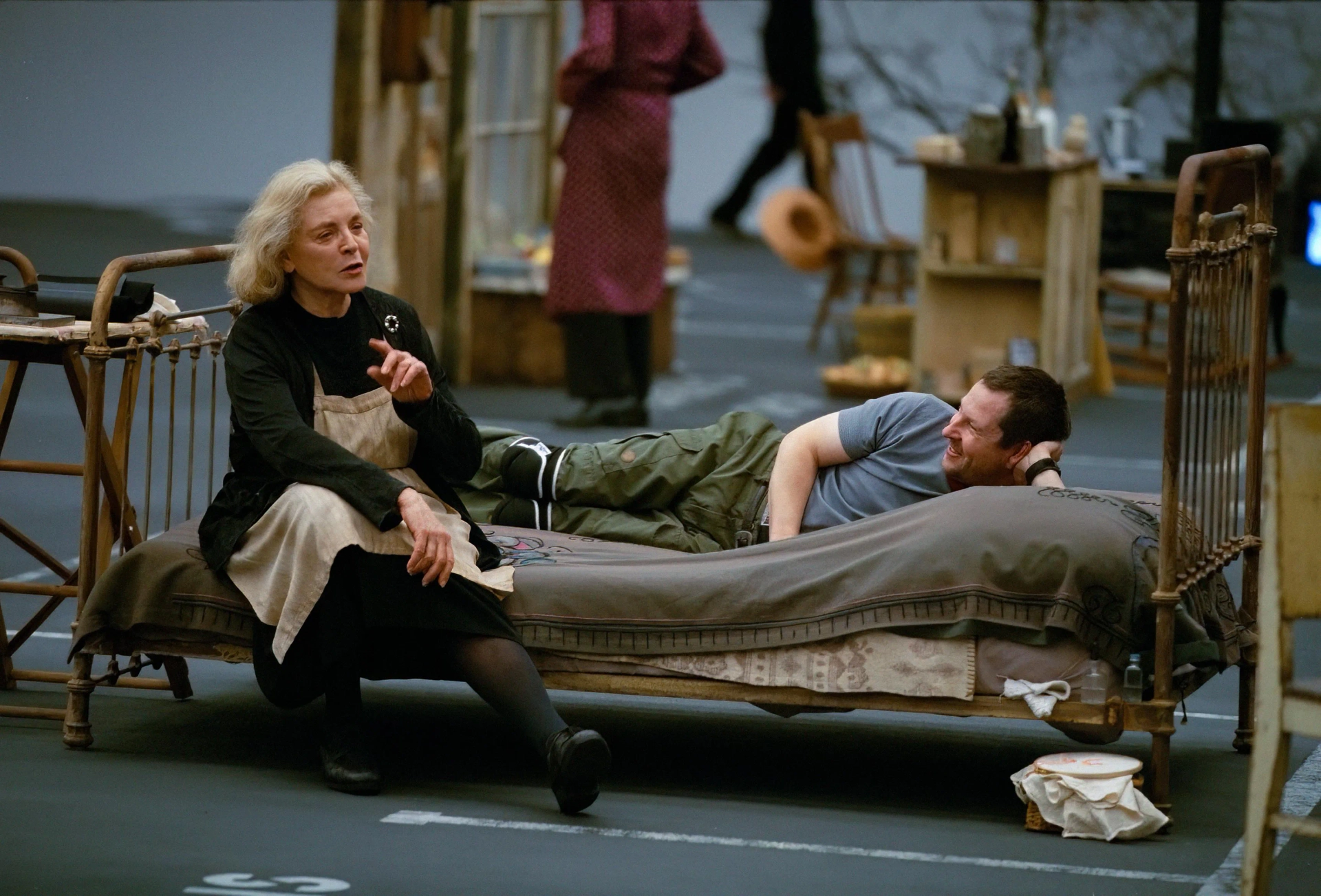 Lauren Bacall and Lars von Trier in Dogville (2003)