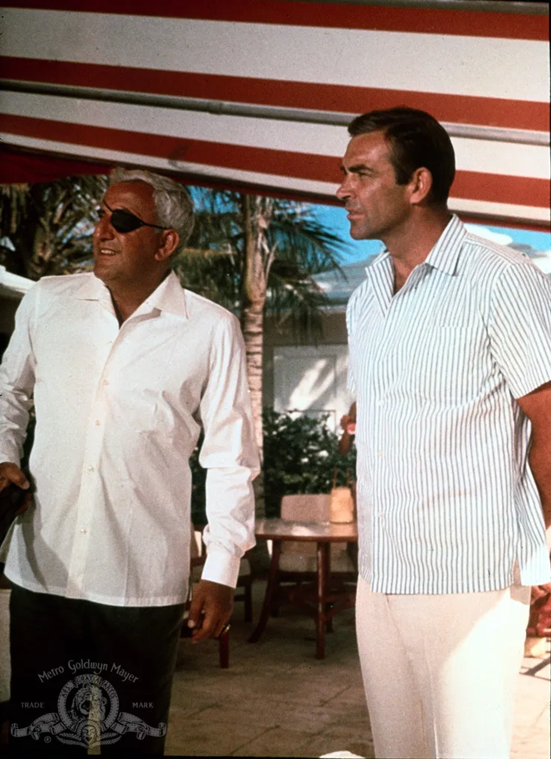 Sean Connery and Adolfo Celi in Thunderball (1965)