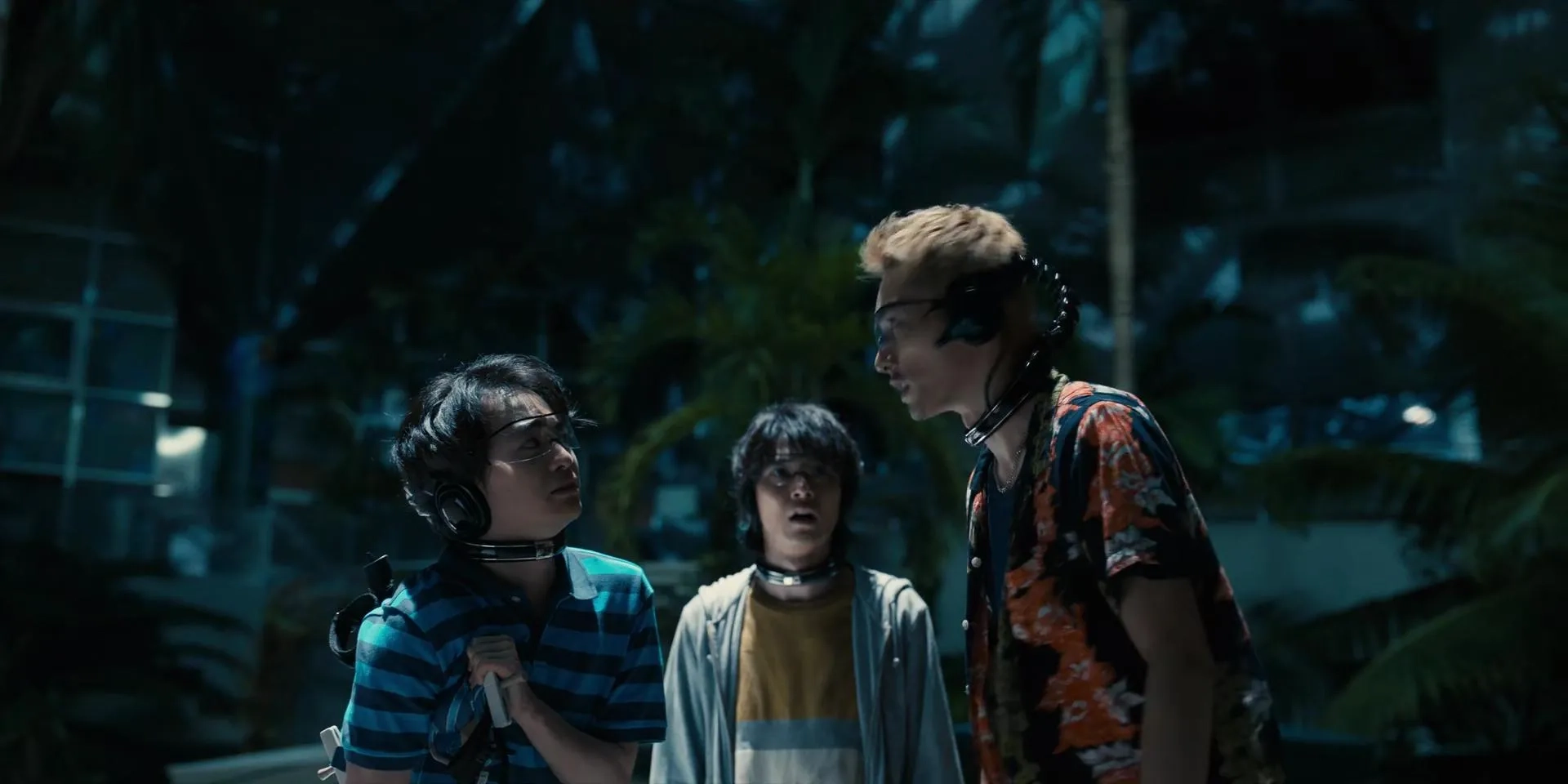 Yûki Morinaga, Kento Yamazaki, and Keita Machida in Alice in Borderland (2020)