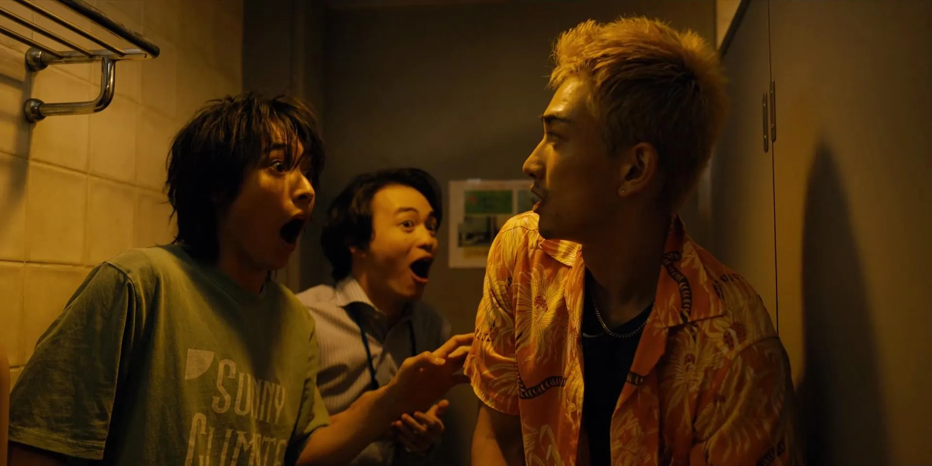 Yûki Morinaga, Kento Yamazaki, and Keita Machida in Alice in Borderland (2020)