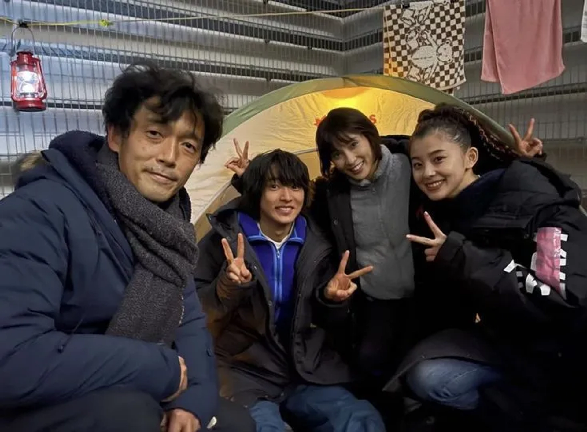 Tao Tsuchiya, Kento Yamazaki, and Aya Asahina in Alice in Borderland (2020)