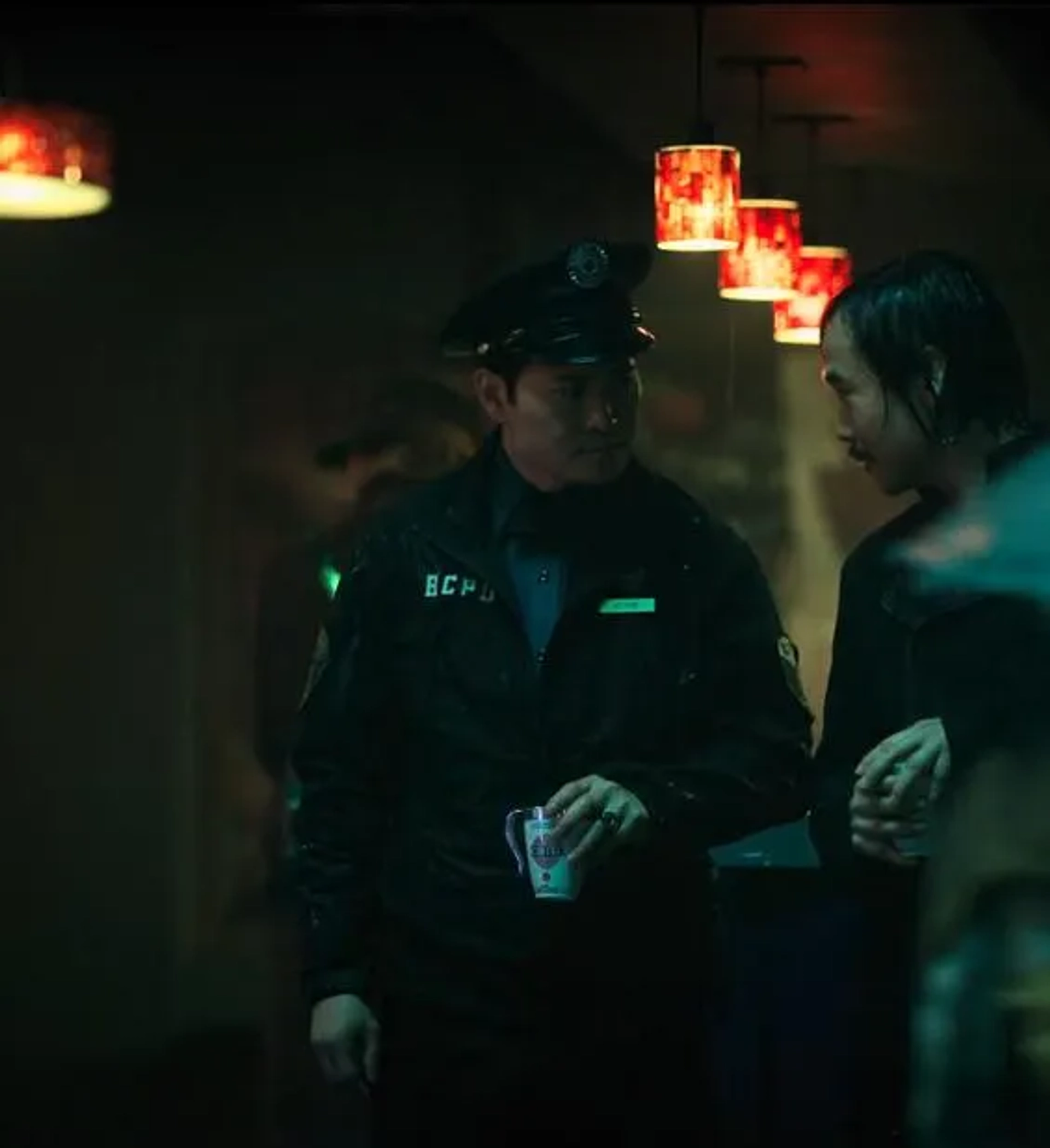 Still of Winson Won and Trieu Tran in Altered Carbon and The Wrong Man