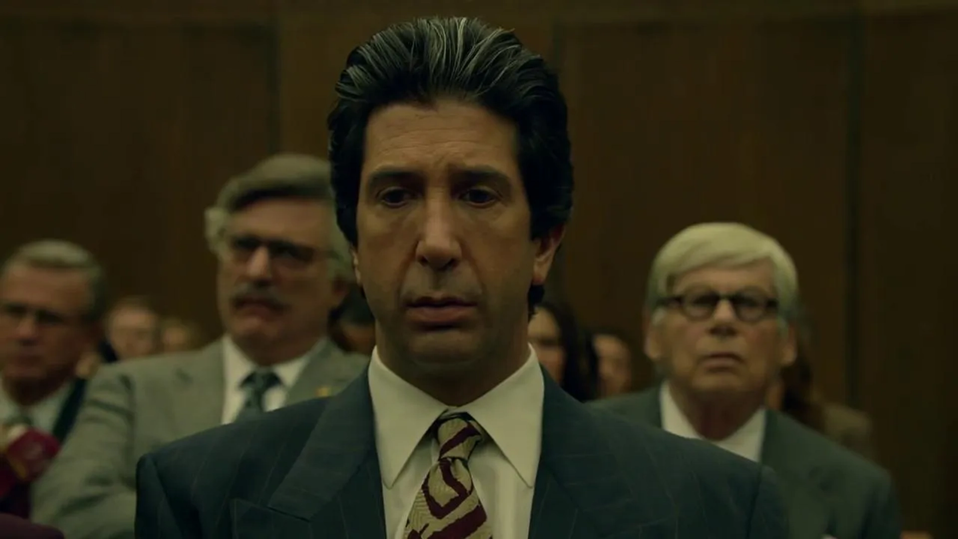 David Schwimmer, Robert Morse, and Joseph Siravo in American Crime Story (2016)