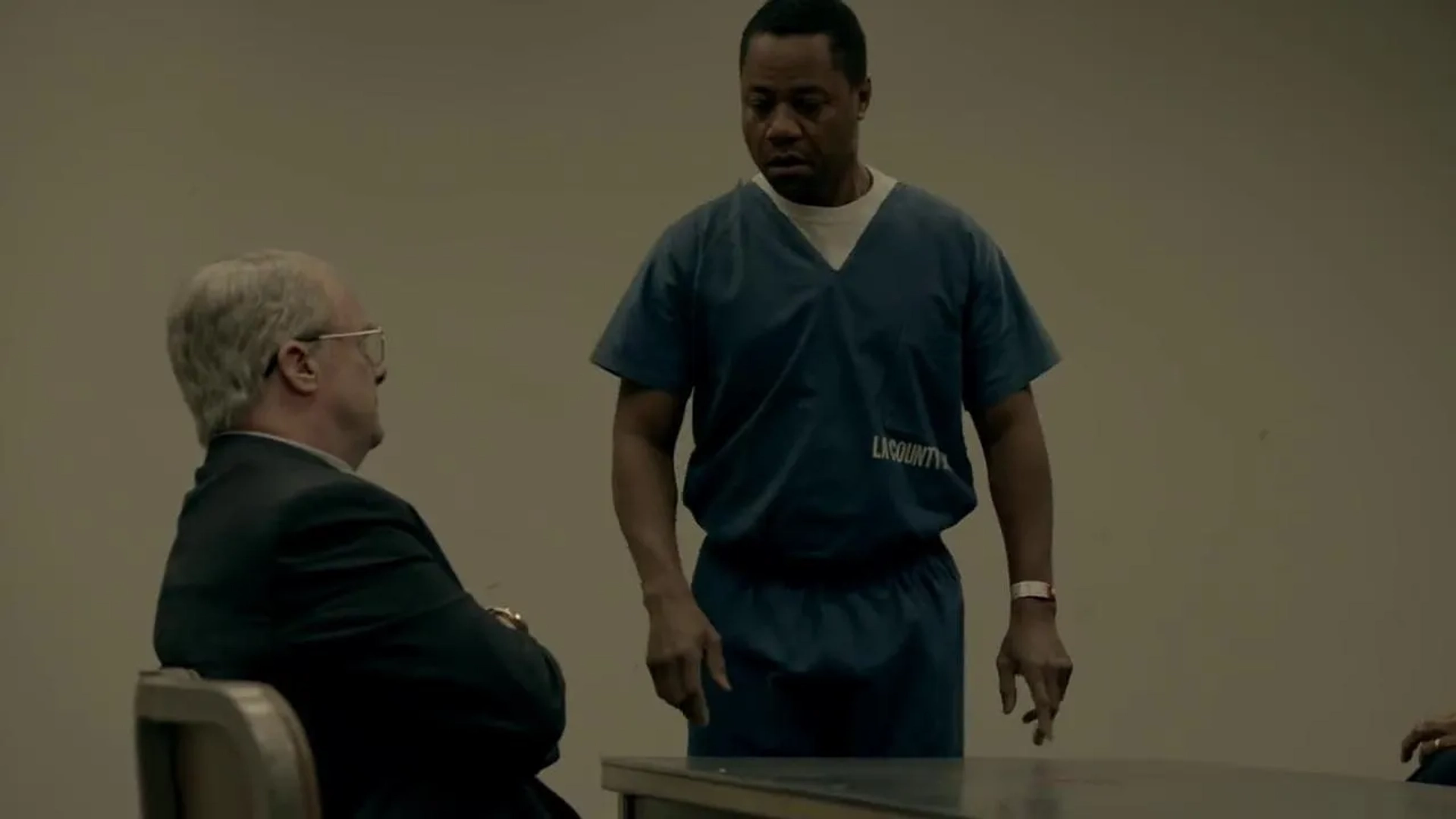 Cuba Gooding Jr. and Nathan Lane in American Crime Story (2016)