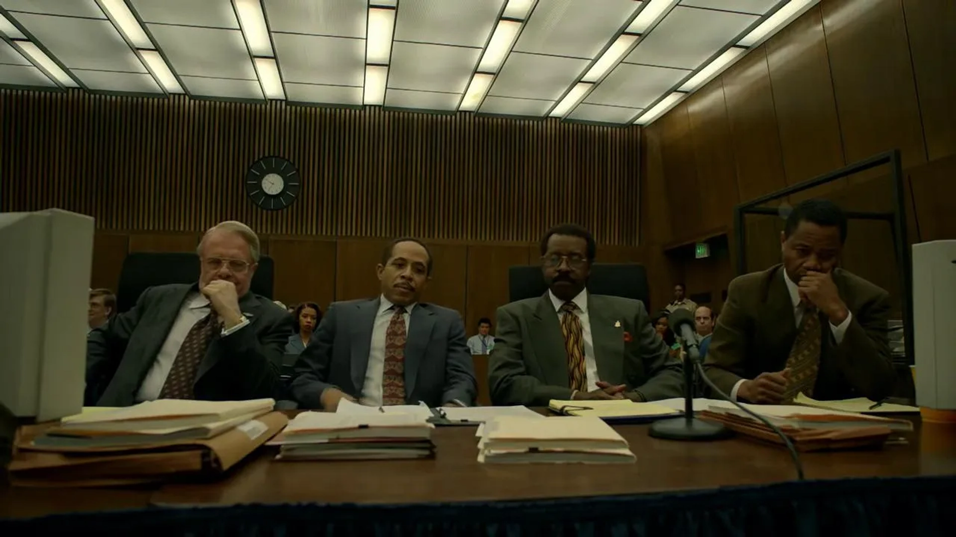 Cuba Gooding Jr., Nathan Lane, Dale Godboldo, and Courtney B. Vance in American Crime Story (2016)