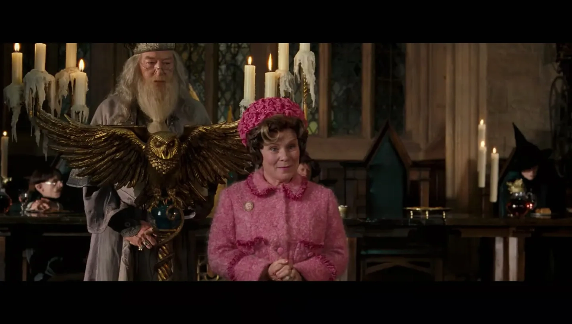 Imelda Staunton and Michael Gambon in Harry Potter and the Order of the Phoenix (2007)