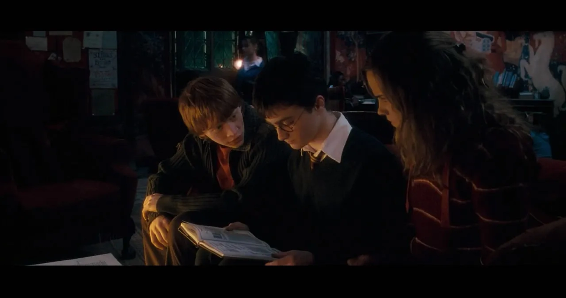 Rupert Grint, Daniel Radcliffe, and Emma Watson in Harry Potter and the Order of the Phoenix (2007)