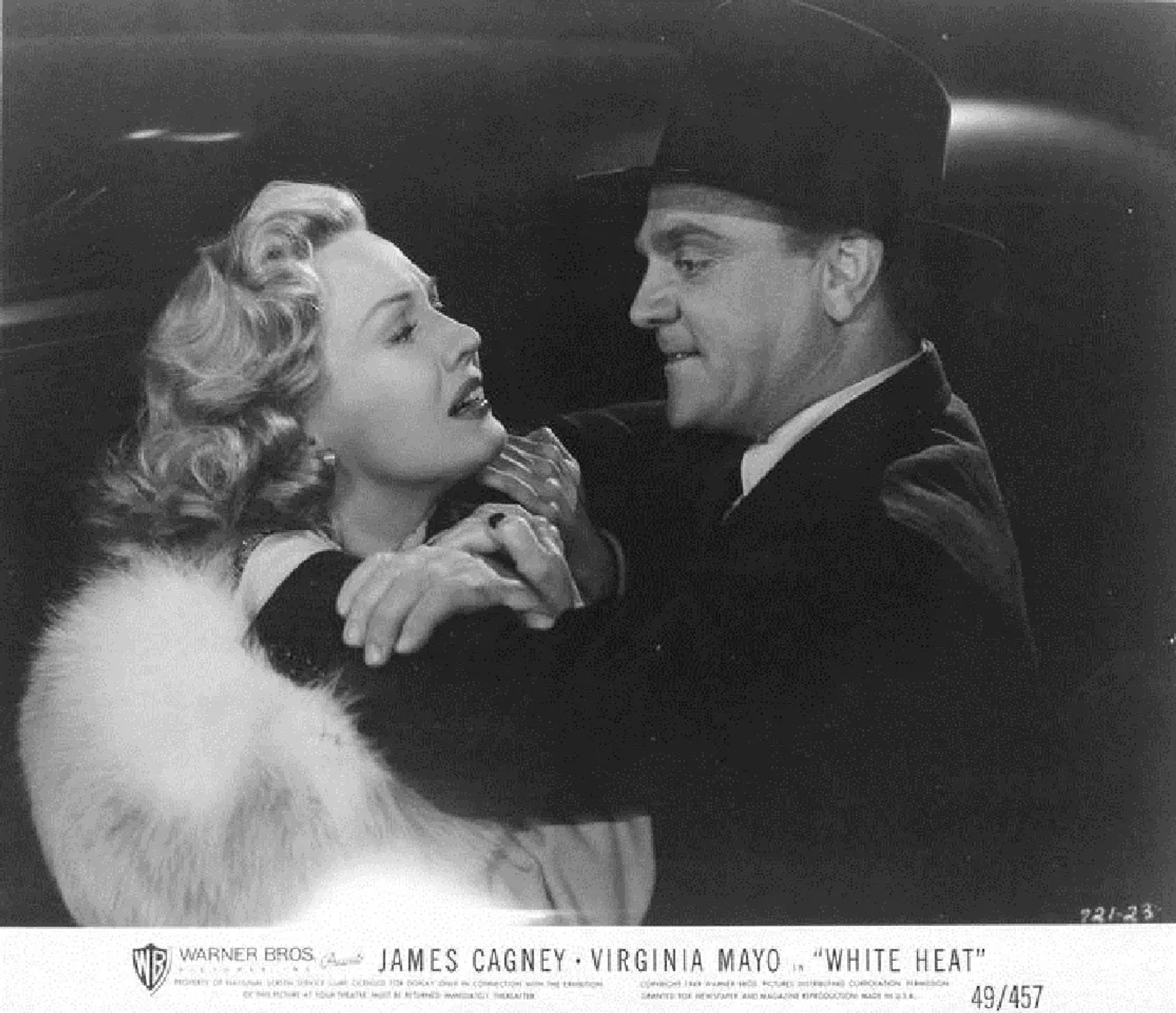 James Cagney and Virginia Mayo in White Heat (1949)