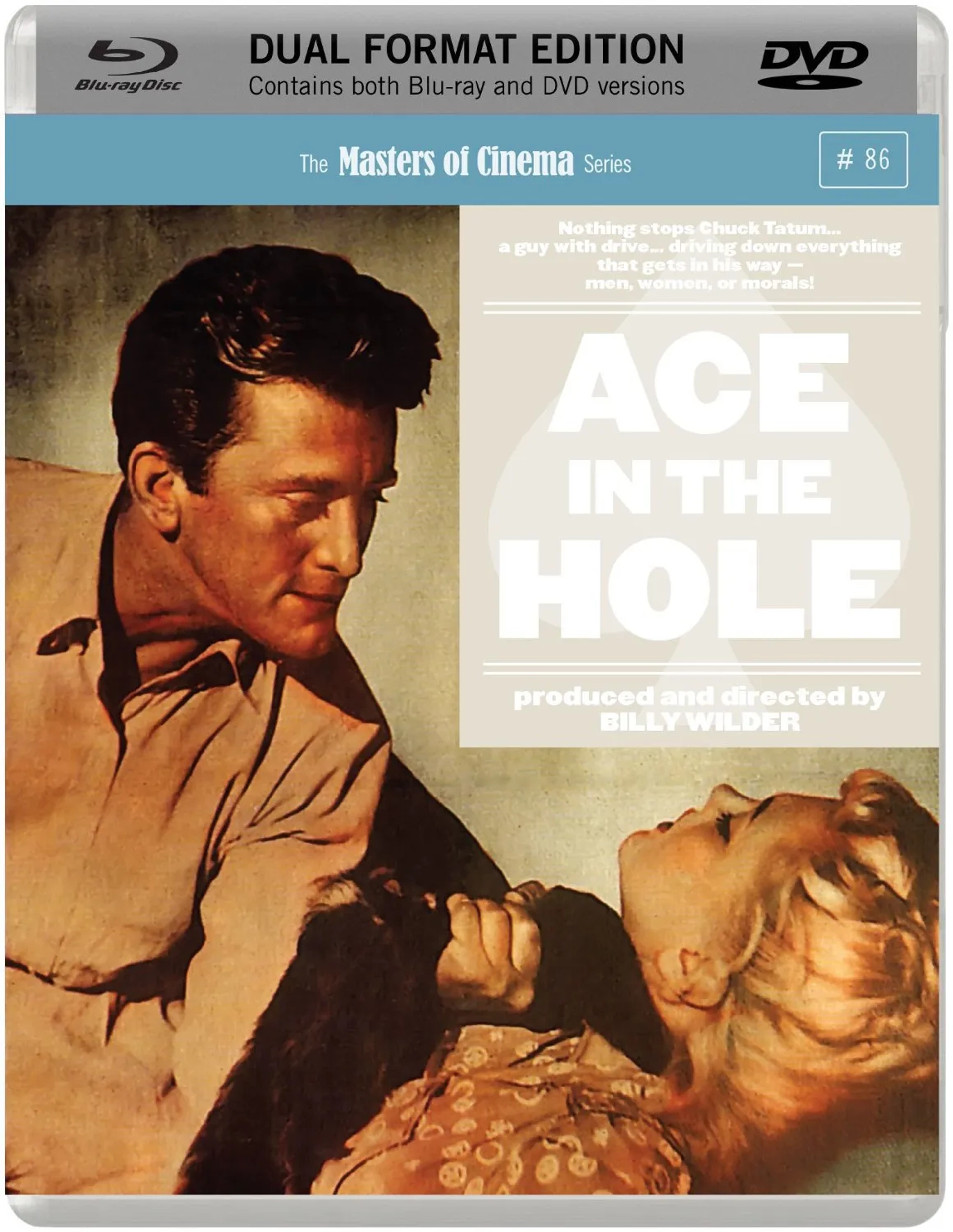 Kirk Douglas and Jan Sterling in Ace in the Hole (1951)