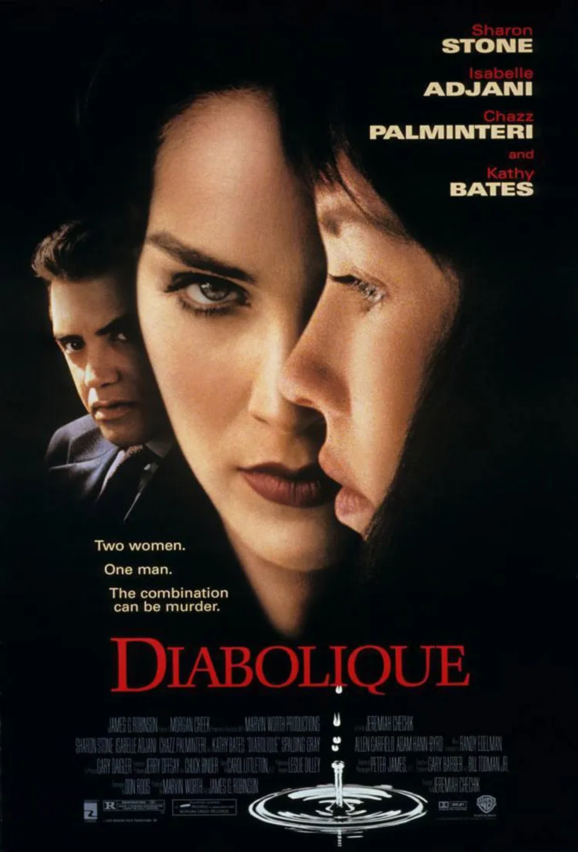 Sharon Stone, Isabelle Adjani, and Chazz Palminteri in Diabolique (1996)