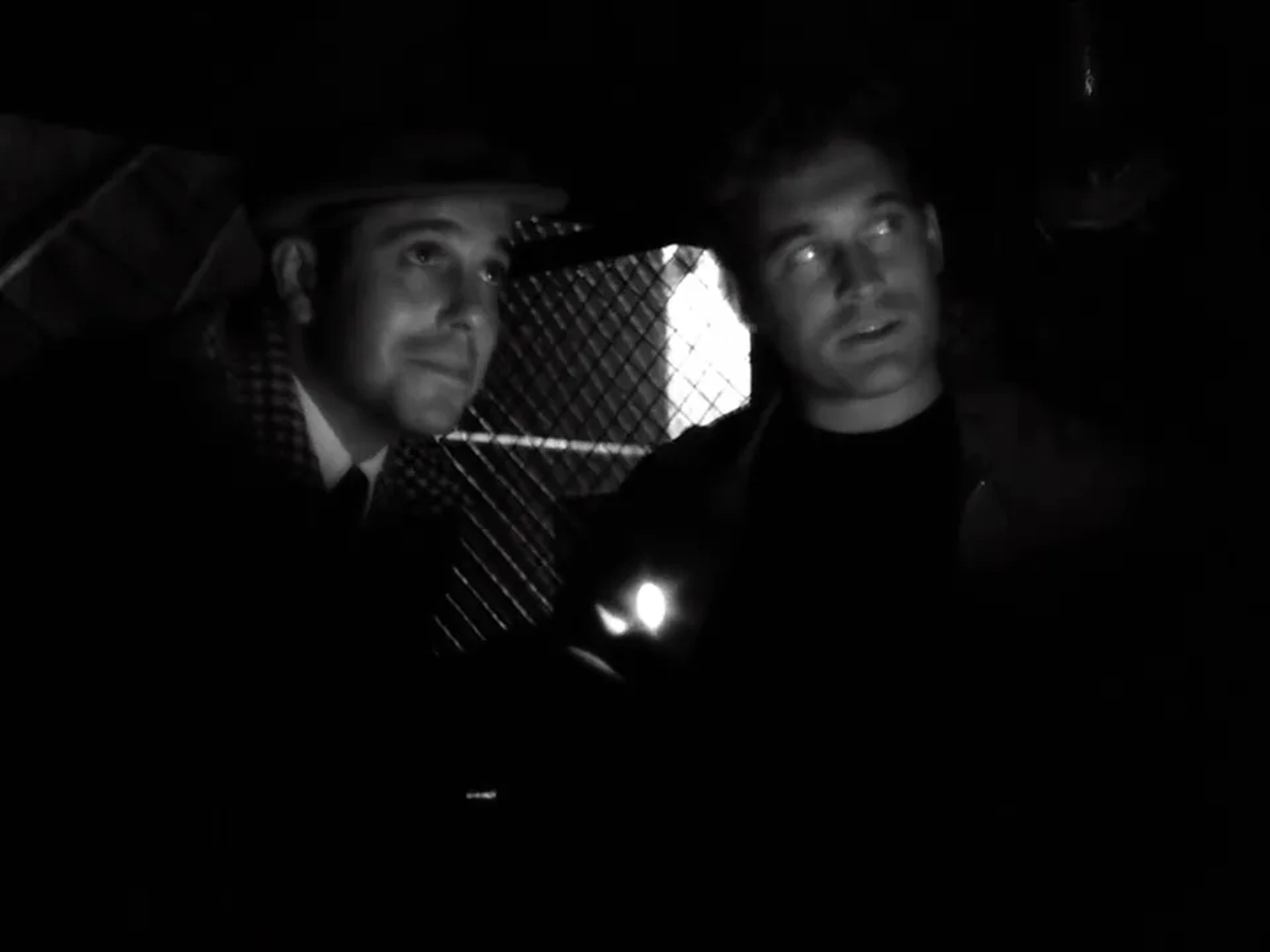 Robert Manuel and Carl Möhner in Rififi (1955)