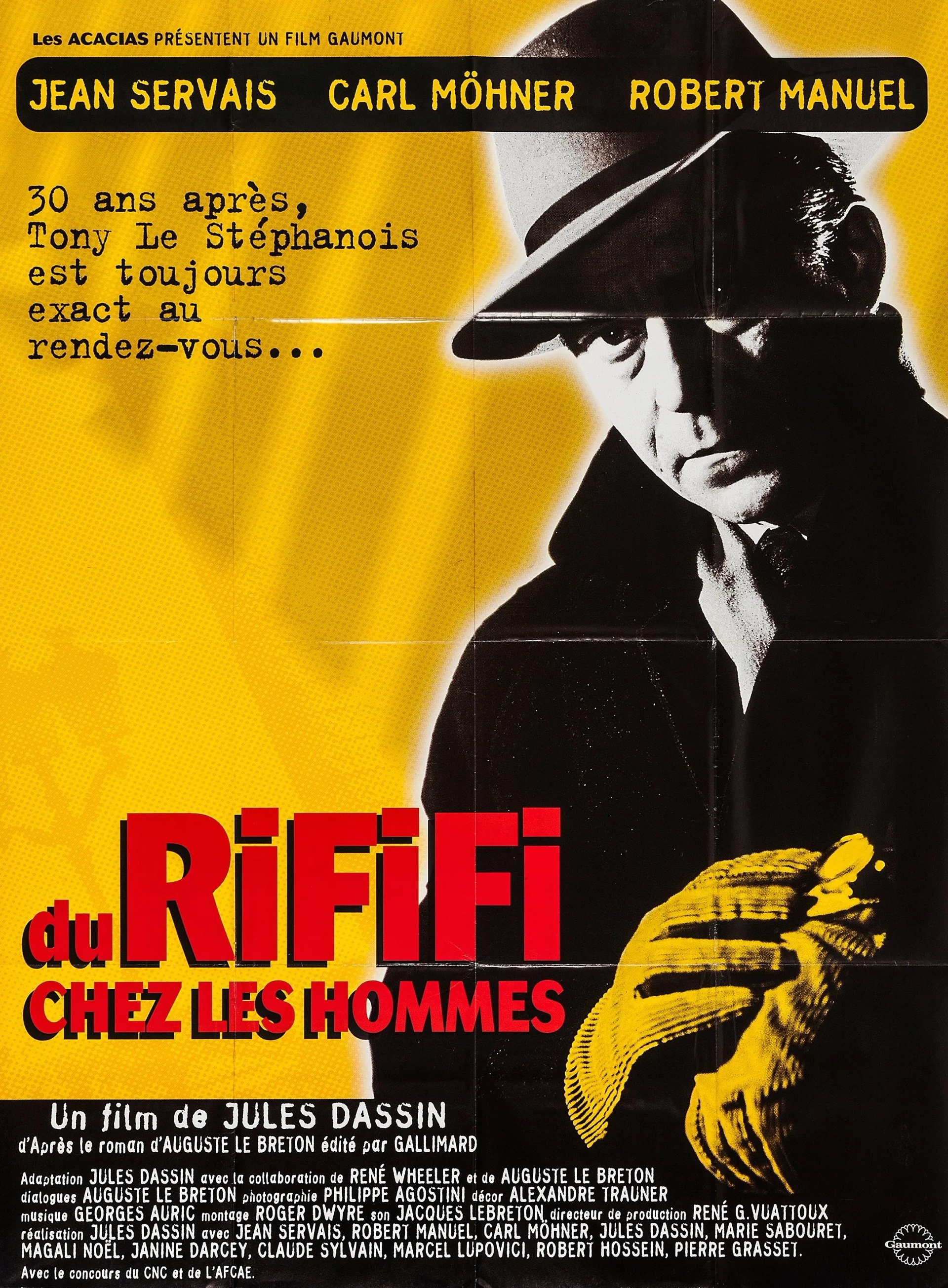 Jean Servais in Rififi (1955)