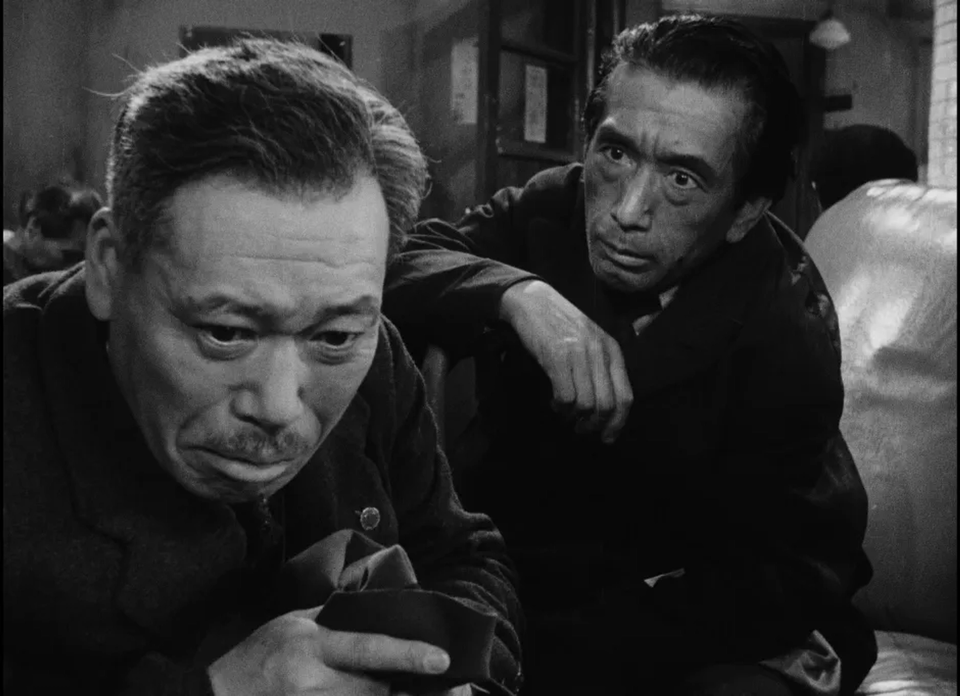 Yûnosuke Itô and Takashi Shimura in Ikiru (1952)