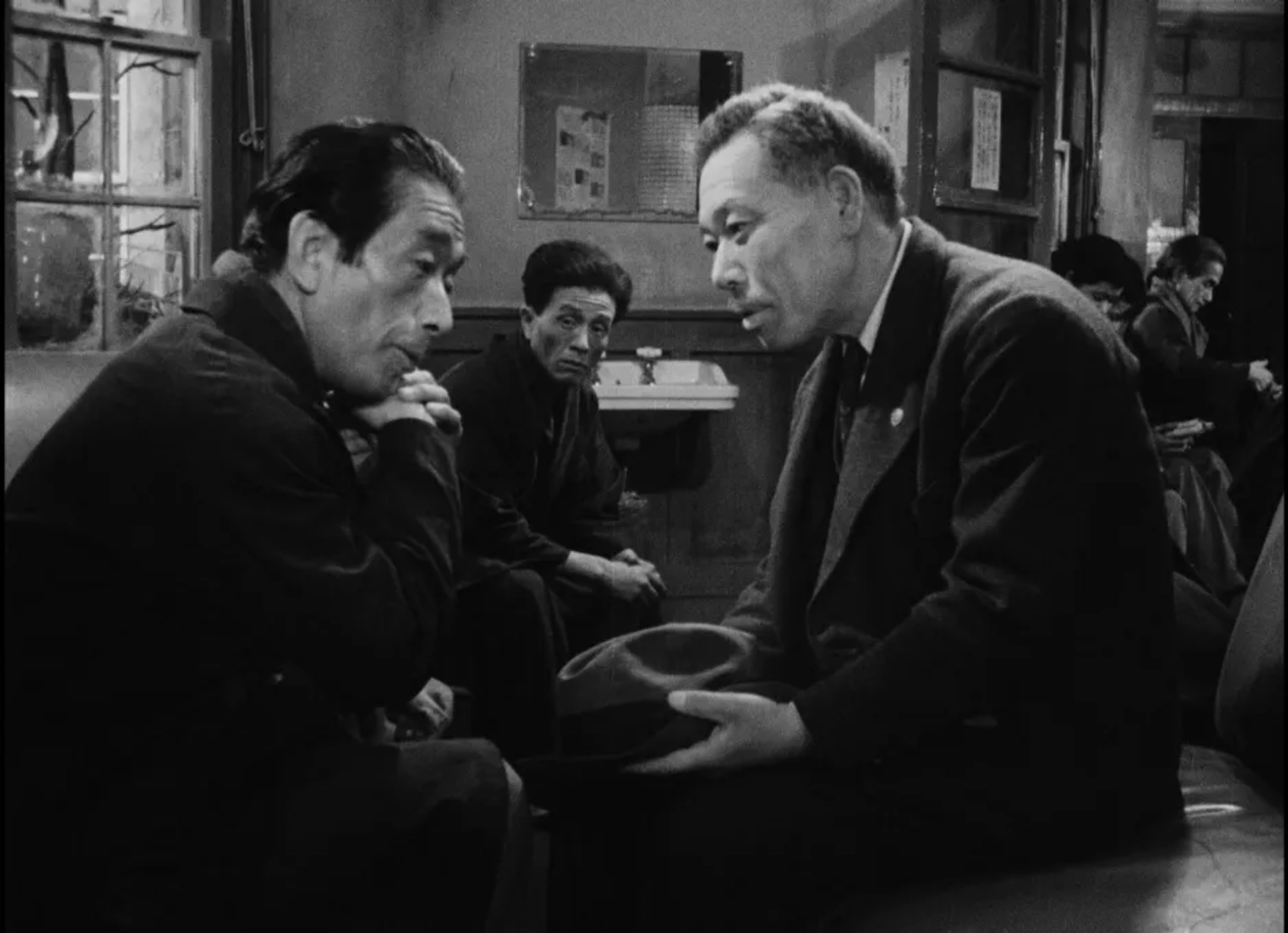 Yûnosuke Itô and Takashi Shimura in Ikiru (1952)