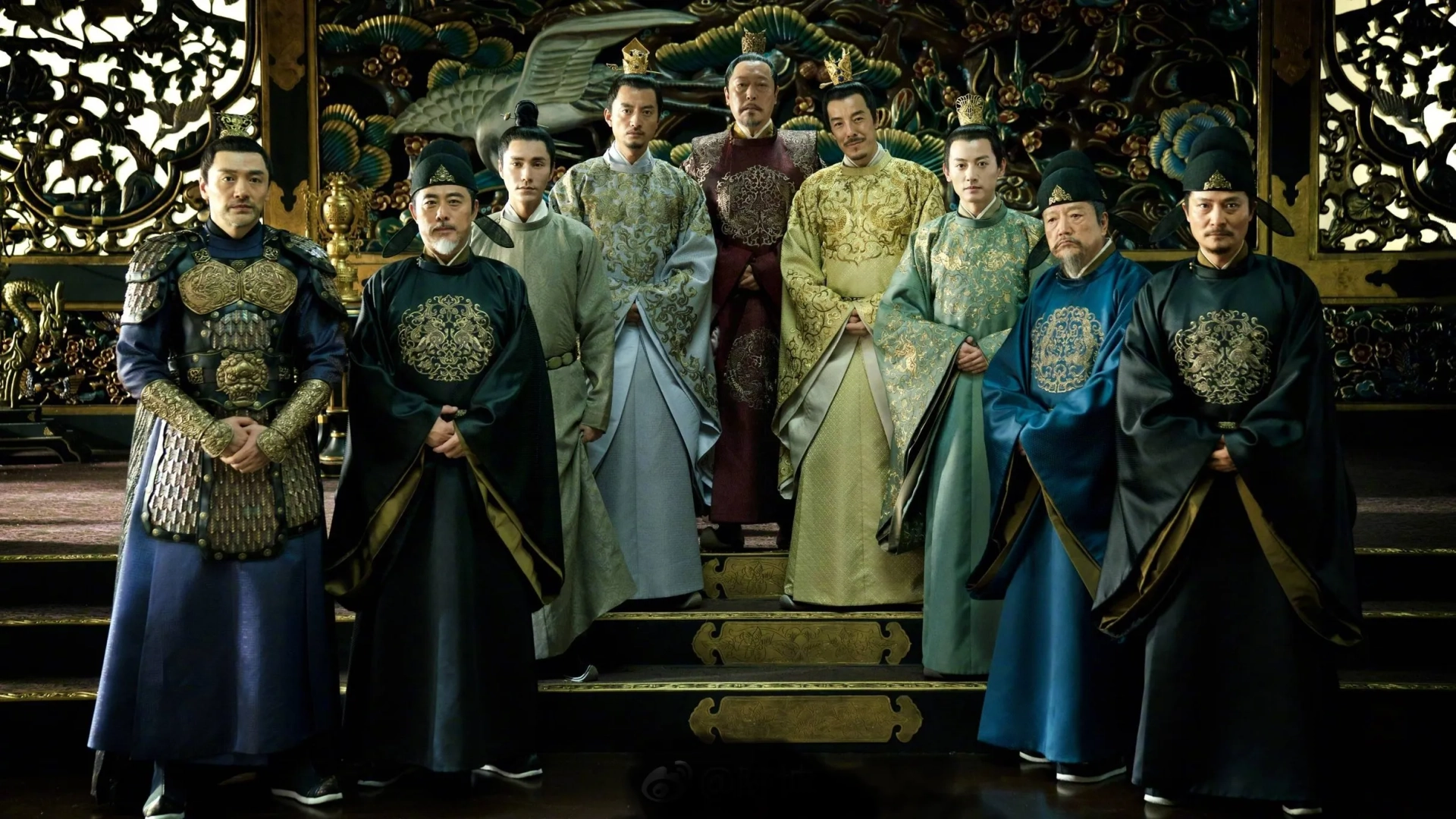 Wei Xu, Xu Wei, and Ce Wang in The Rise of Phoenixes (2018)