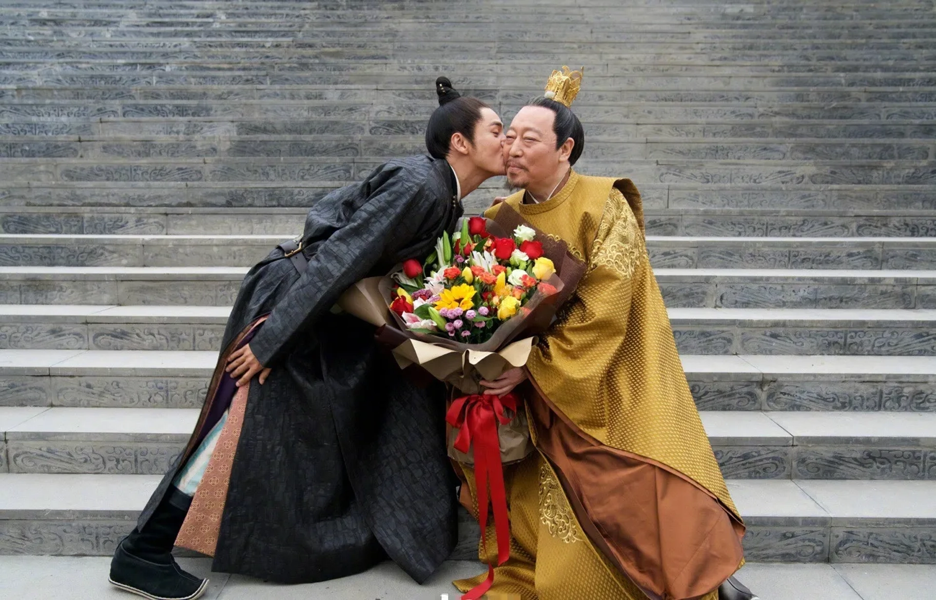 Dahong Ni and Kun Chen in The Rise of Phoenixes (2018)