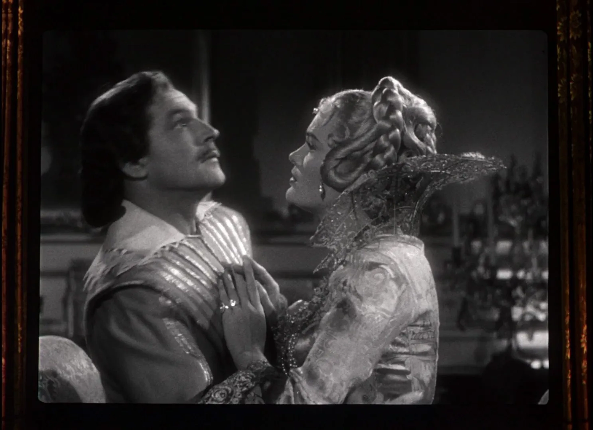 Gene Kelly and Jean Hagen in Singin' in the Rain (1952)