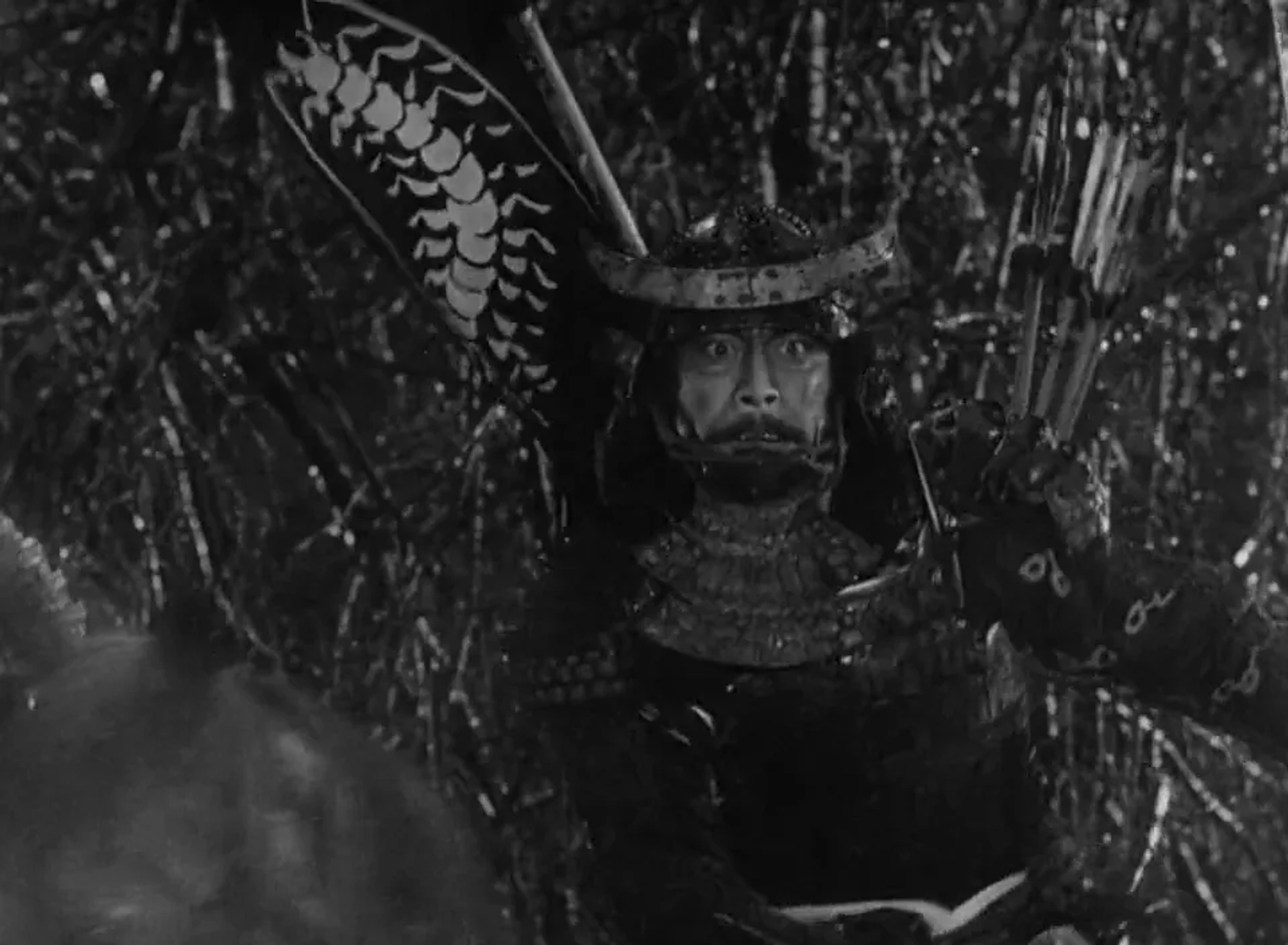 Toshirô Mifune in Throne of Blood (1957)